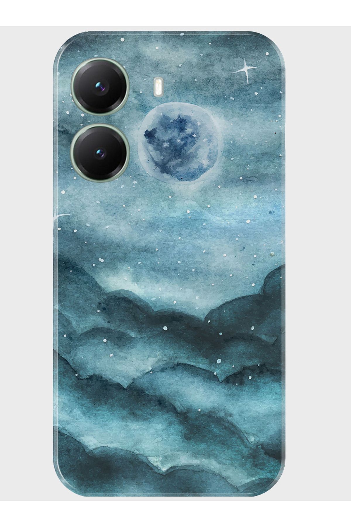 Activist Xiaomi Poco X7 Pro Kılıf Kamera Korumalı Baskılı Silikon Kapak - nightmoon