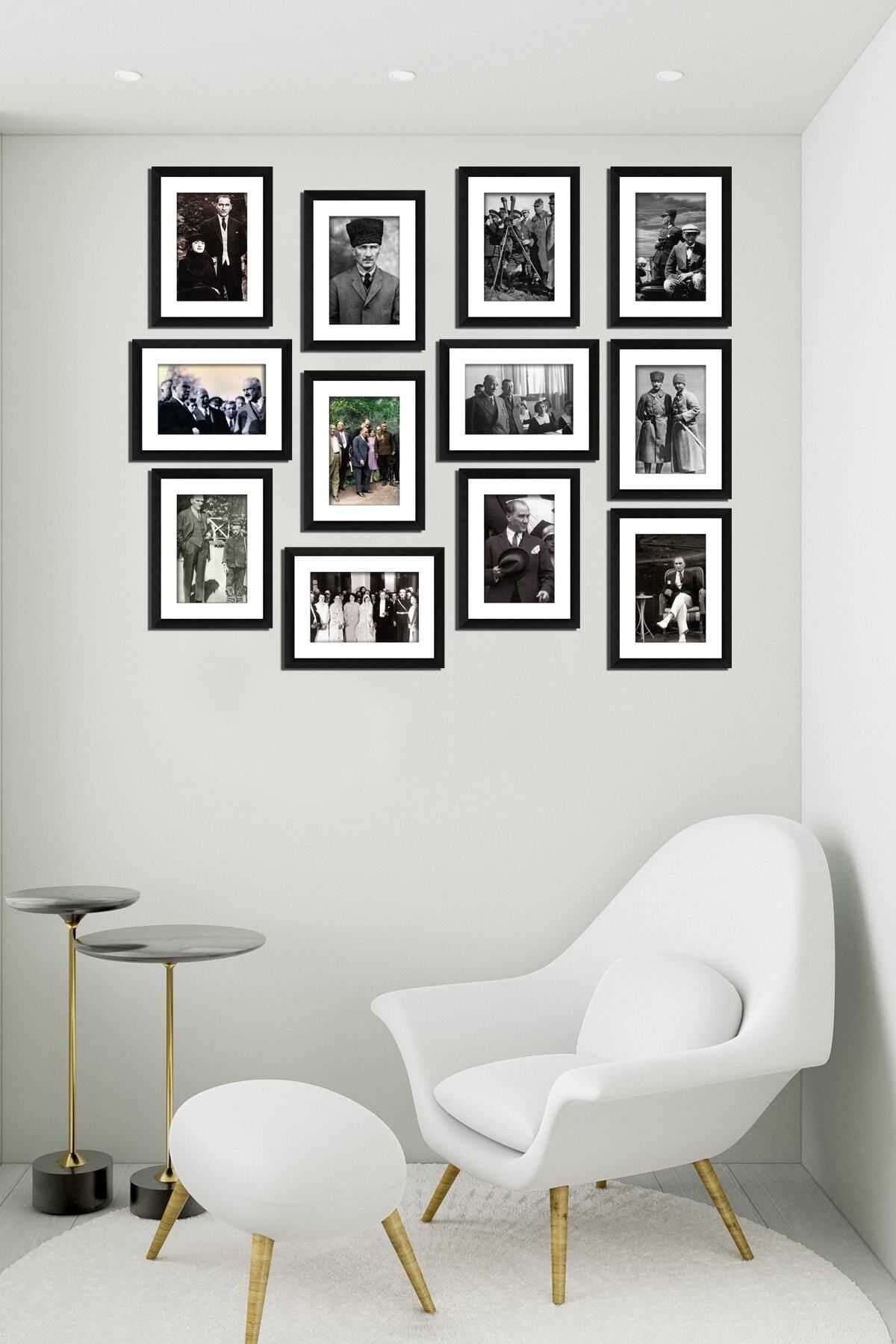 Pi Dekorasyon Modern Style 12 Parçalı Mdf Tablo Mck068