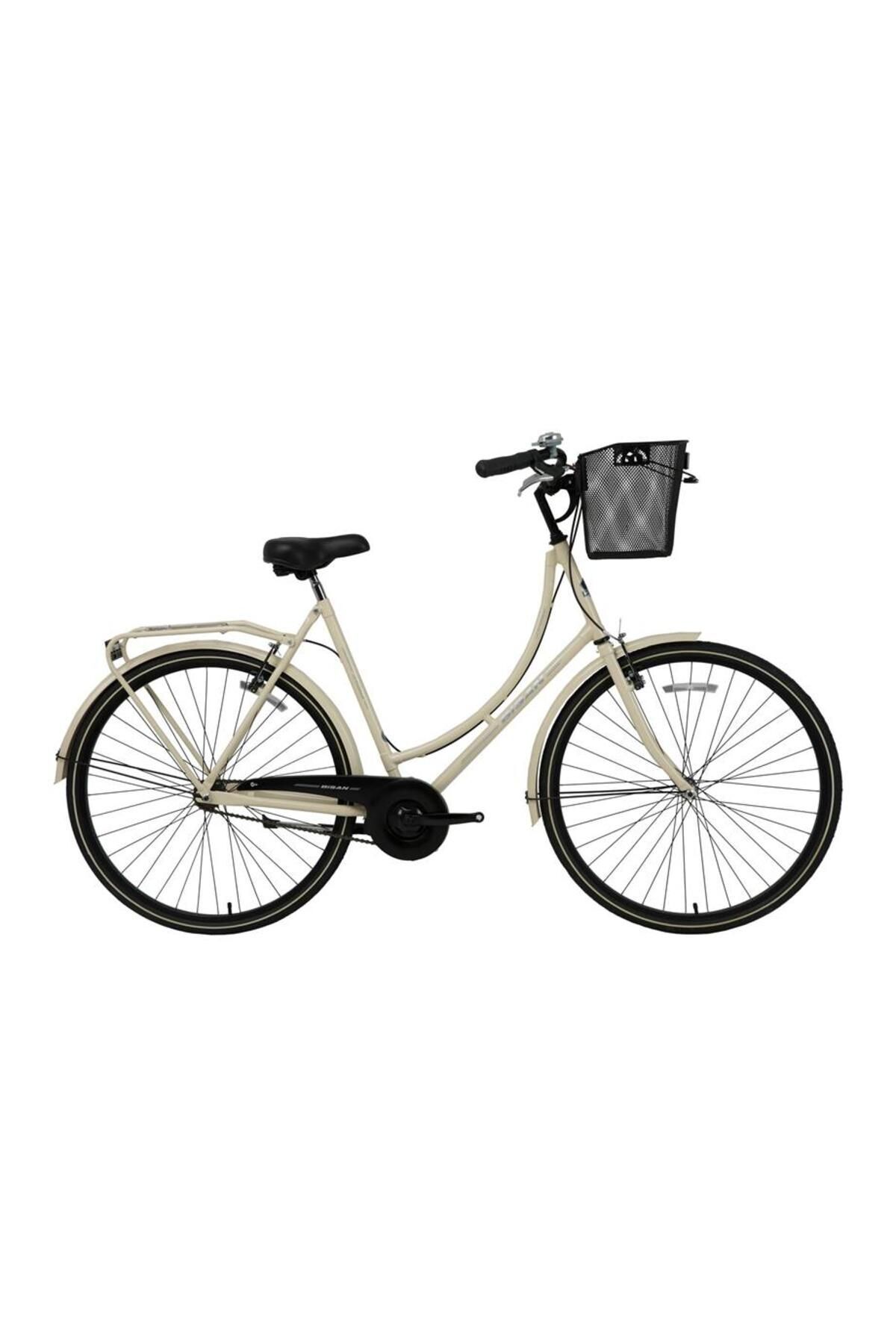 SerenityHaven Paradıse Kadın Şehir Bisikleti 54cm V 28 Jant Krem Gri