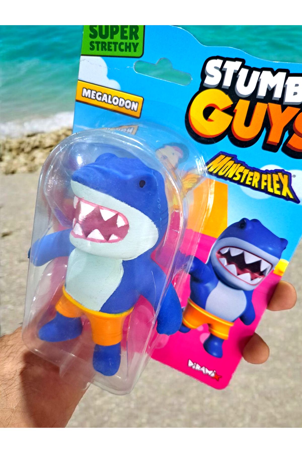 ALYTOYS OYUNCAK SİLİKON KÖPEK BALIĞI SQUSHİ SIK UZAK STRES ESNEK Oyuncak 13x7cm STUMBLE