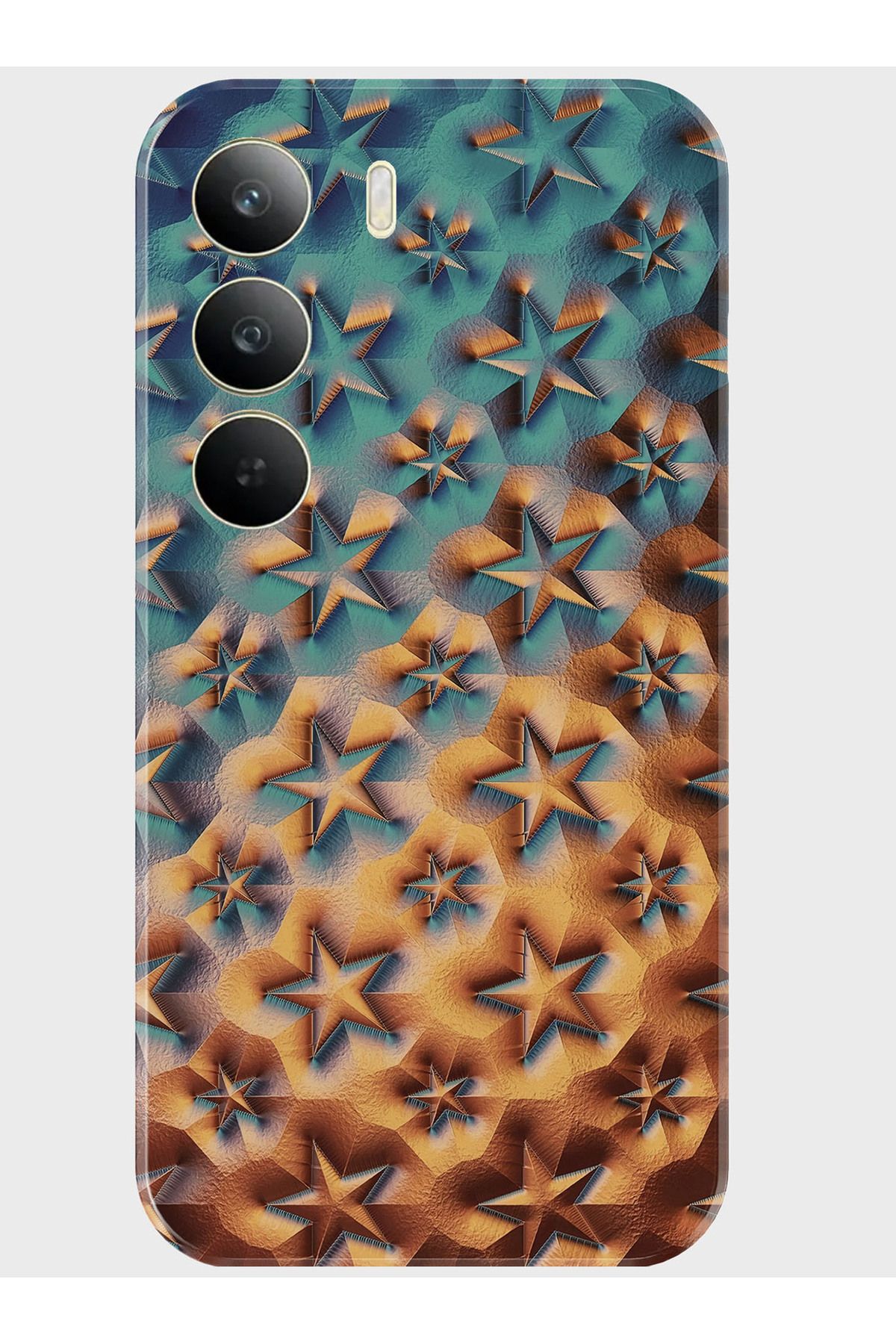 Activist Tecno Camon 40 4G Kılıf Kamera Korumalı Baskılı Silikon Kapak - renkliyıldızlar