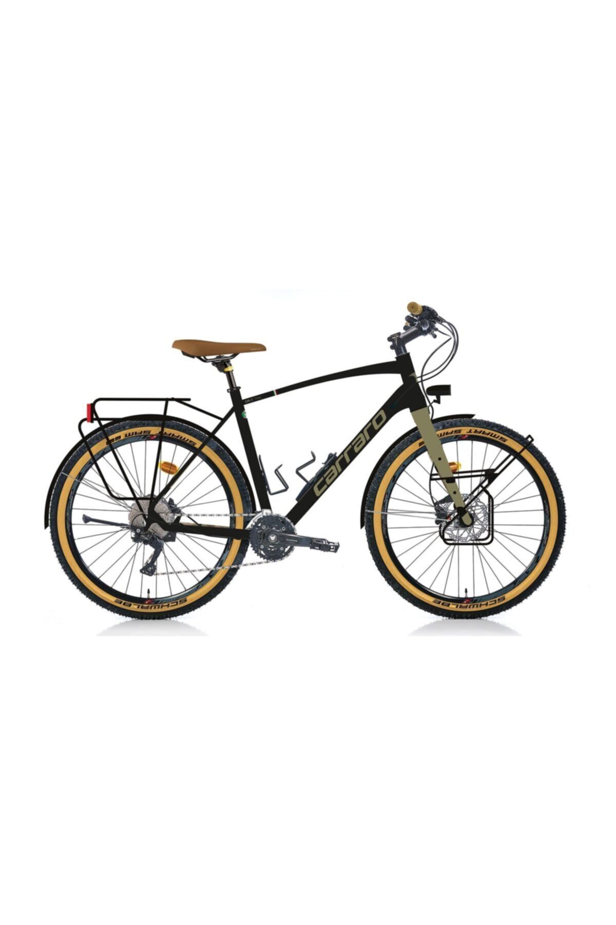 SerenityHaven 27.5" Cr-t Trail 520h 30-v Hd Mat Siyah Yeşil Kamuflaj Tur Bisikleti