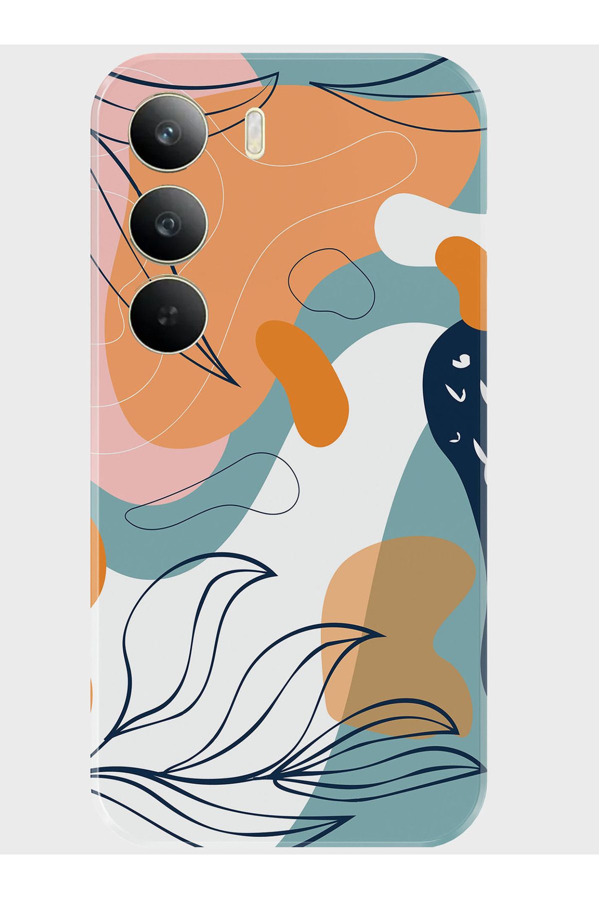 Activist Tecno Camon 40 4G Kılıf Kamera Korumalı Baskılı Silikon Kapak - modernart