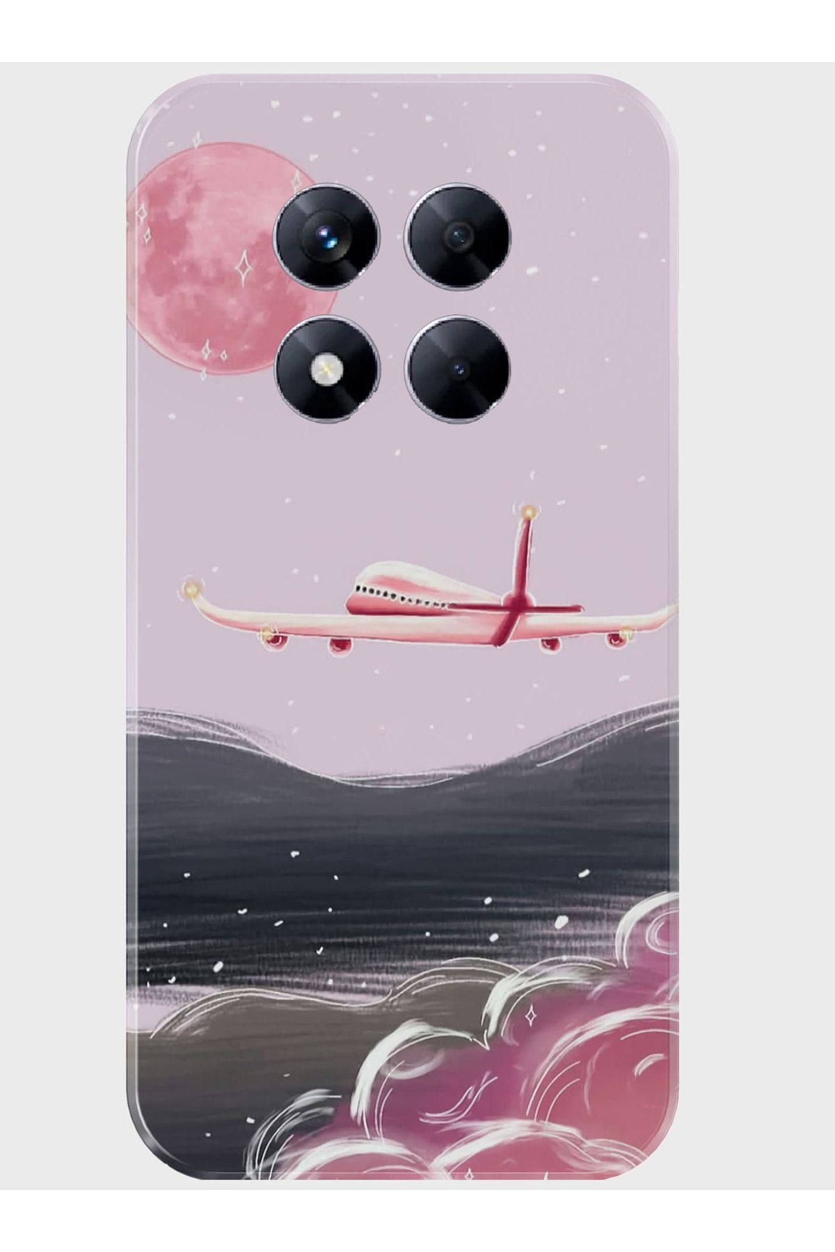 Activist Xiaomi Redmi Note 14 Pro 5G Kılıf Baskılı Silikon Kapak - plane