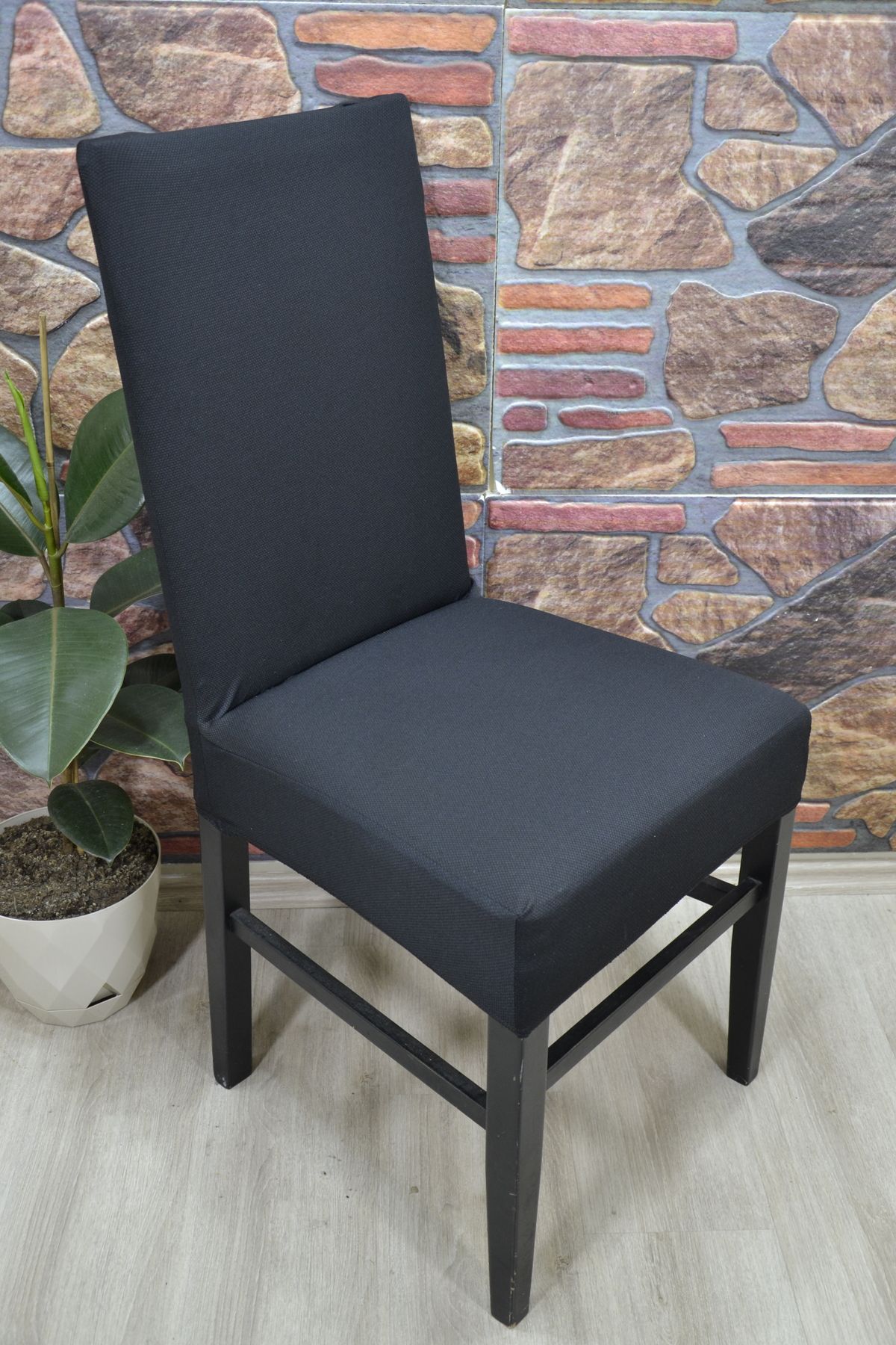 kılıfteks Düz Sandalye Kılıfı Lakos Kumaş