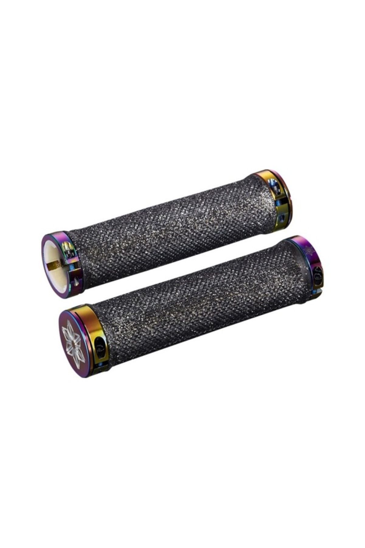 SerenityHaven Di Kush - Bisiklet Elcik Black w/ Oil Slick DH Star Ringz