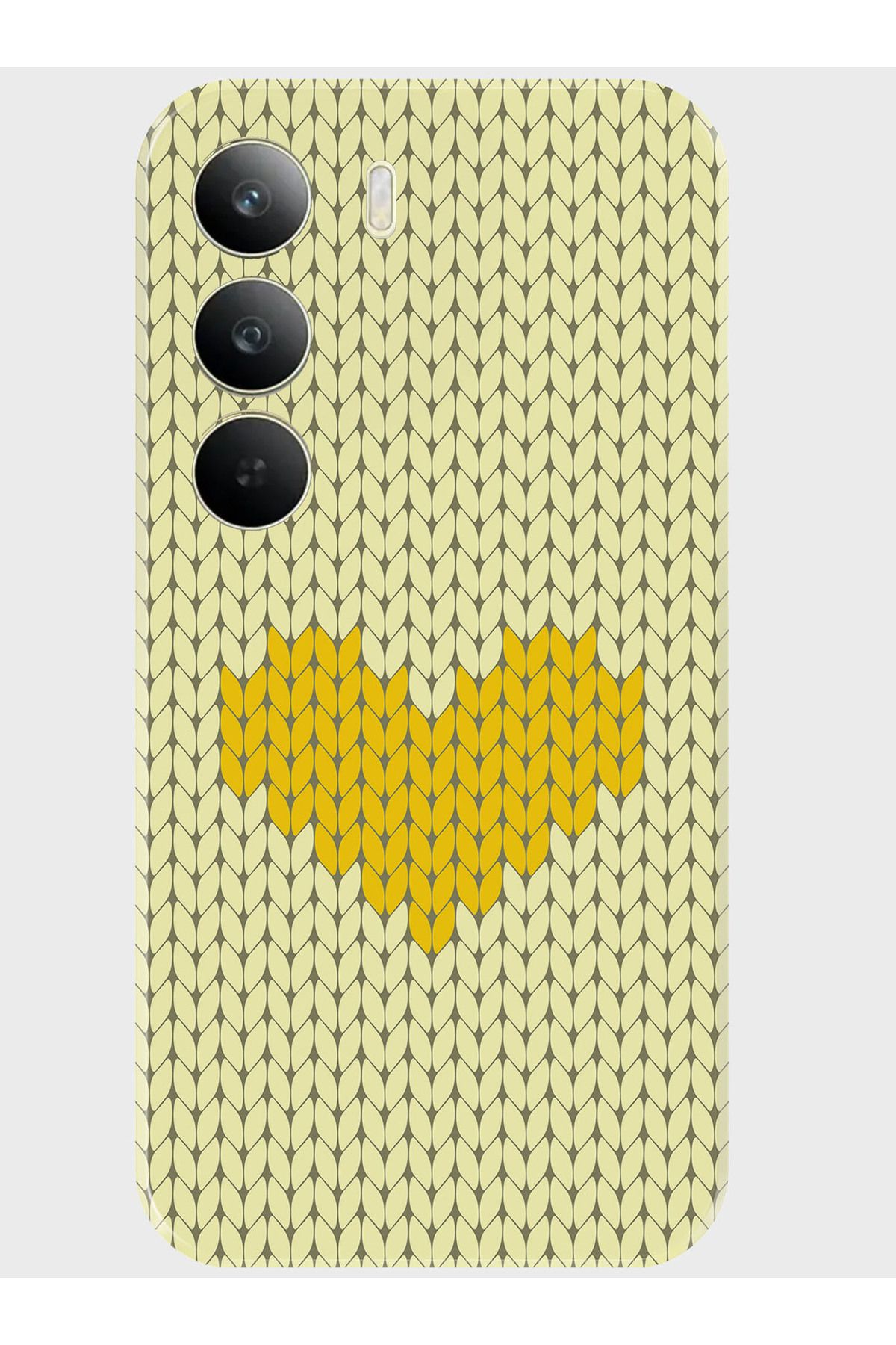 Activist Tecno Camon 40 4G Kılıf Kamera Korumalı Baskılı Silikon Kapak - yellowknitting