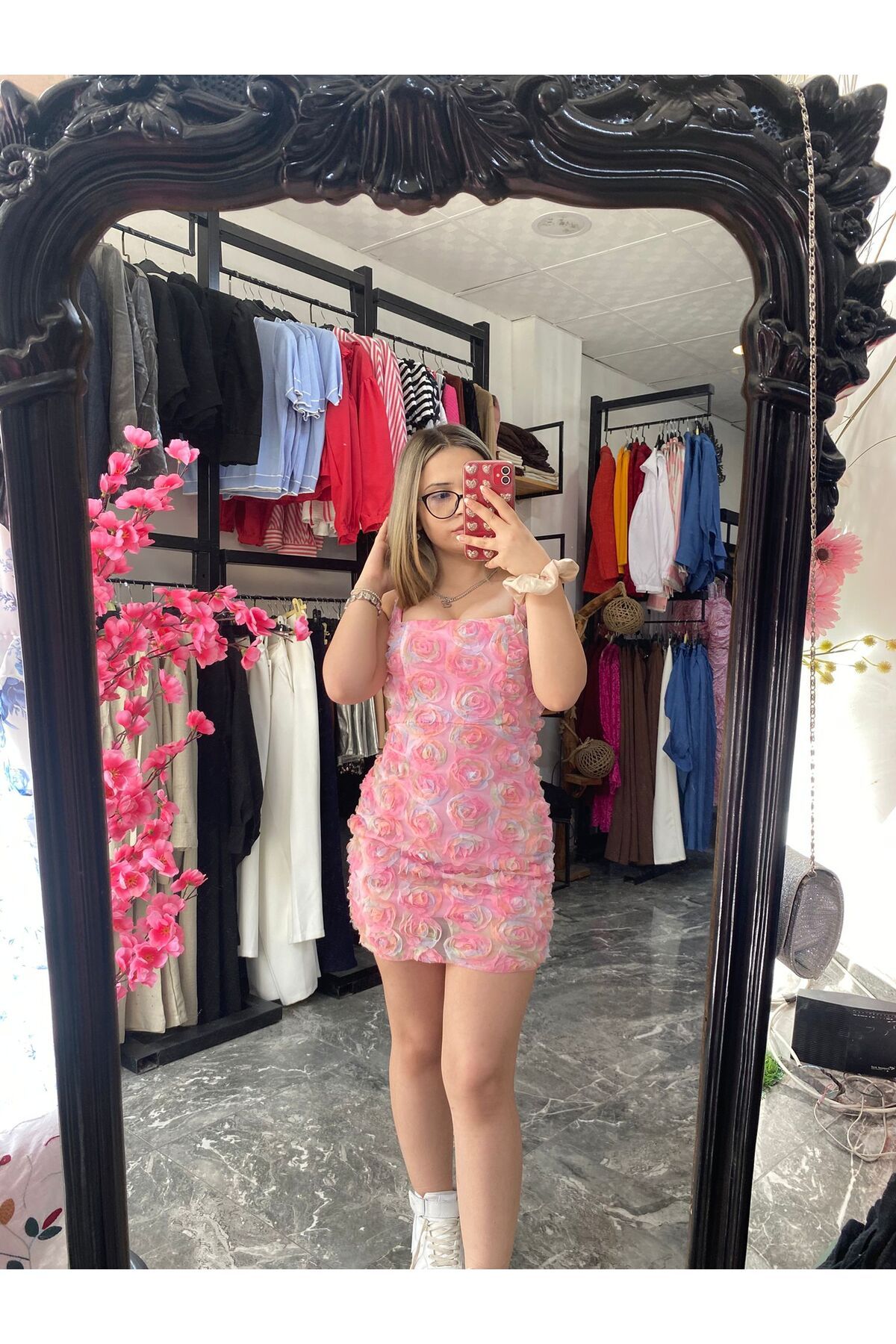 ETİKAFASHION Mini elbise