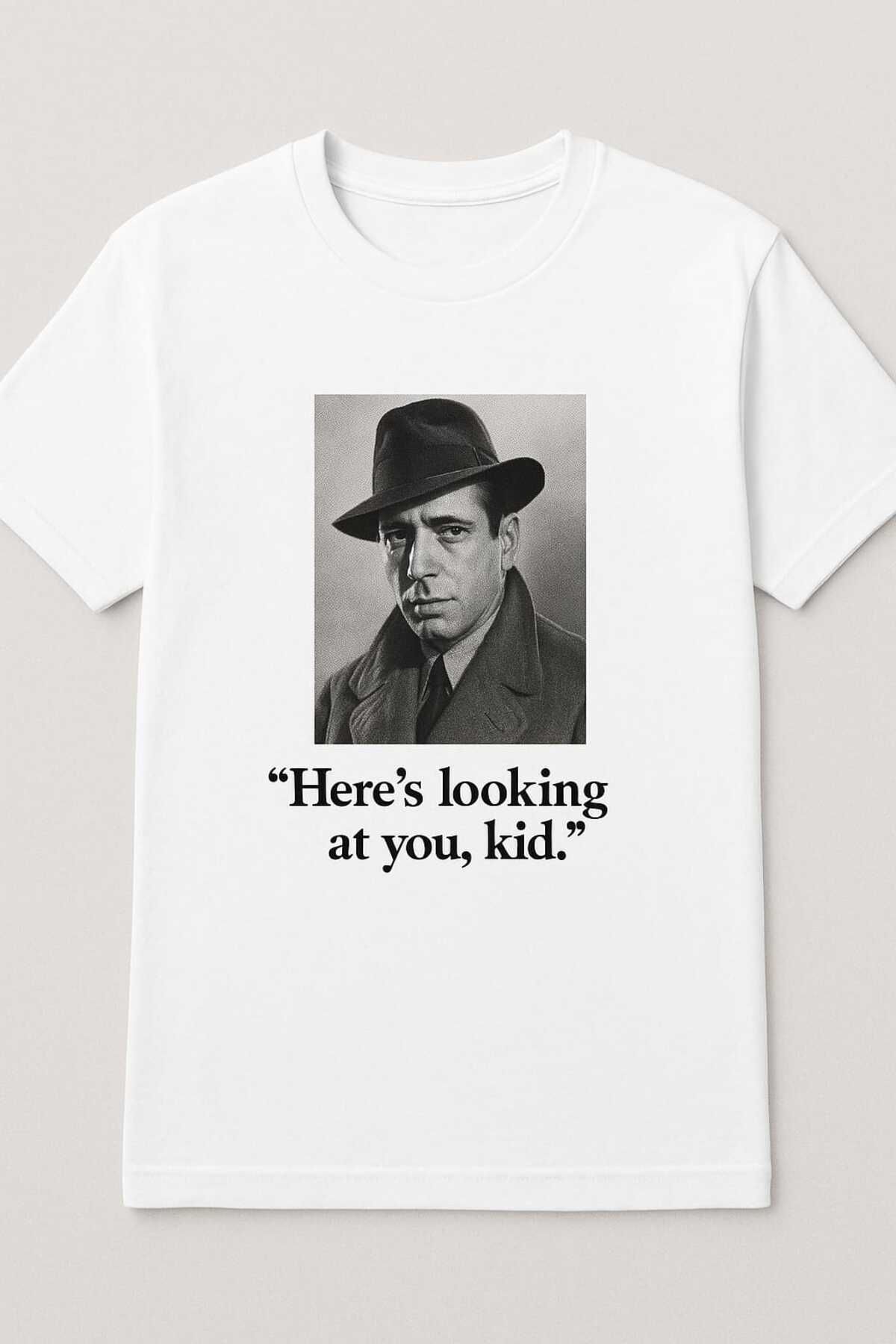 MAGORS GraffTee Film Baskılı Beyaz T-shirt