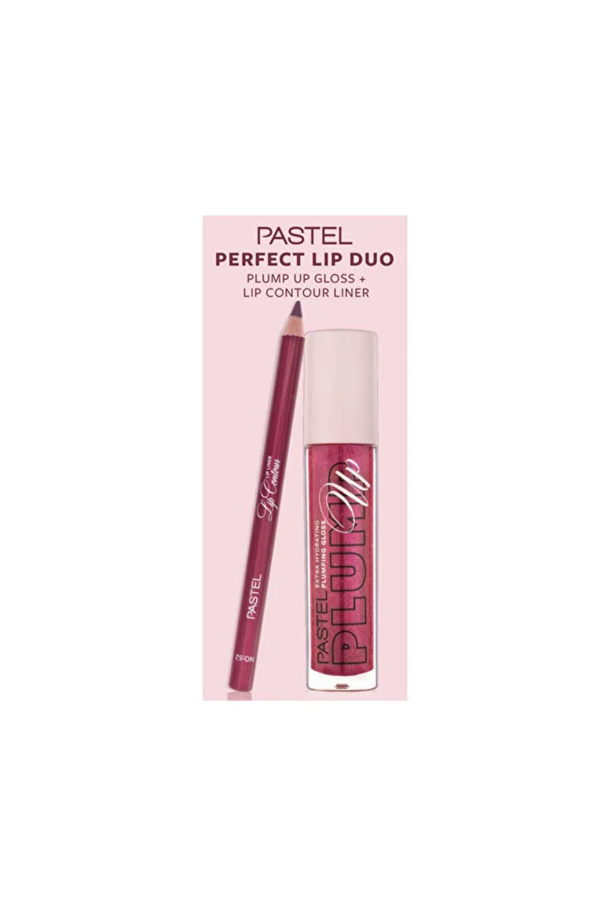 NewY Pastel Profashion Plumping Gloss 207 & Lip Contour Lip Liner 52 - - 1 Adet