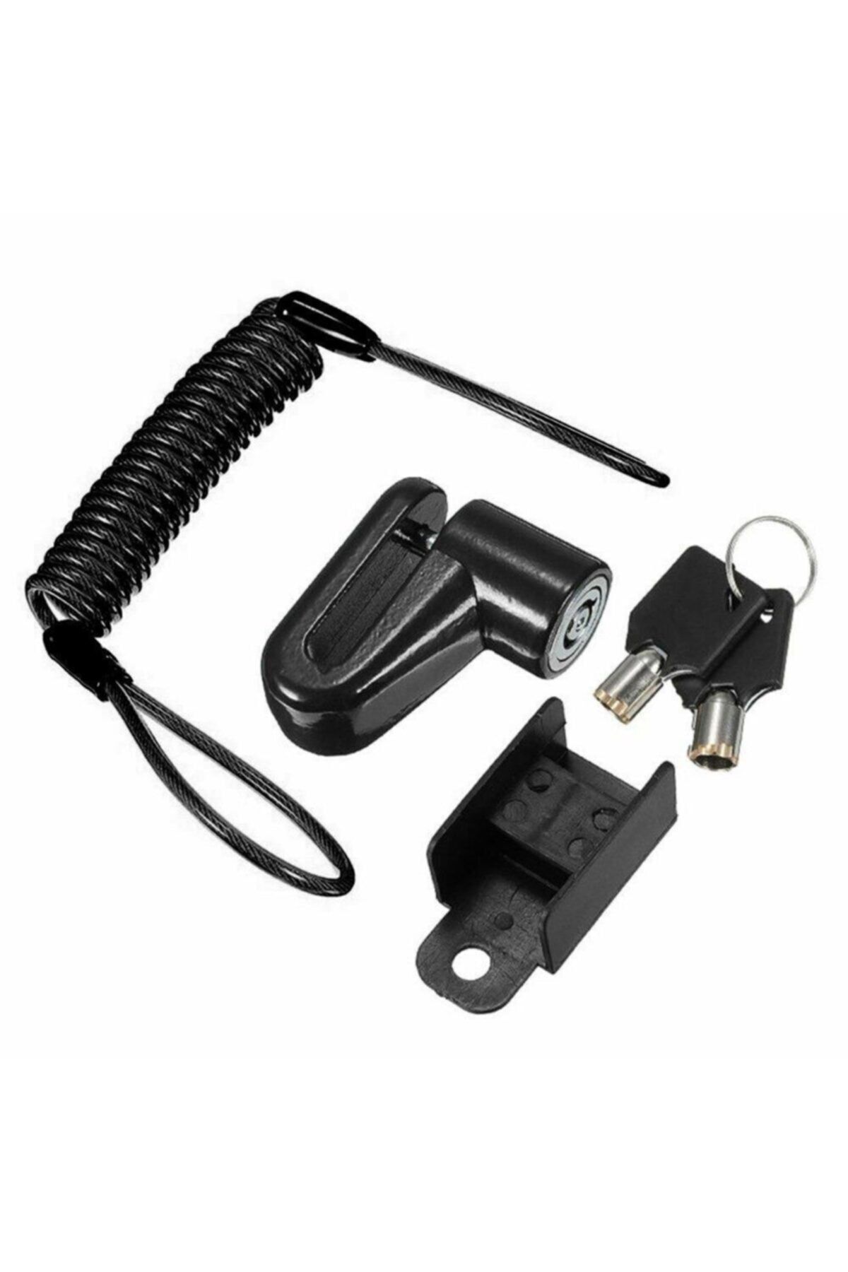 SerenityHaven M365 M365 Pro Elektrikli Scooter Için Disk Fren Kilidi Çelik Tel