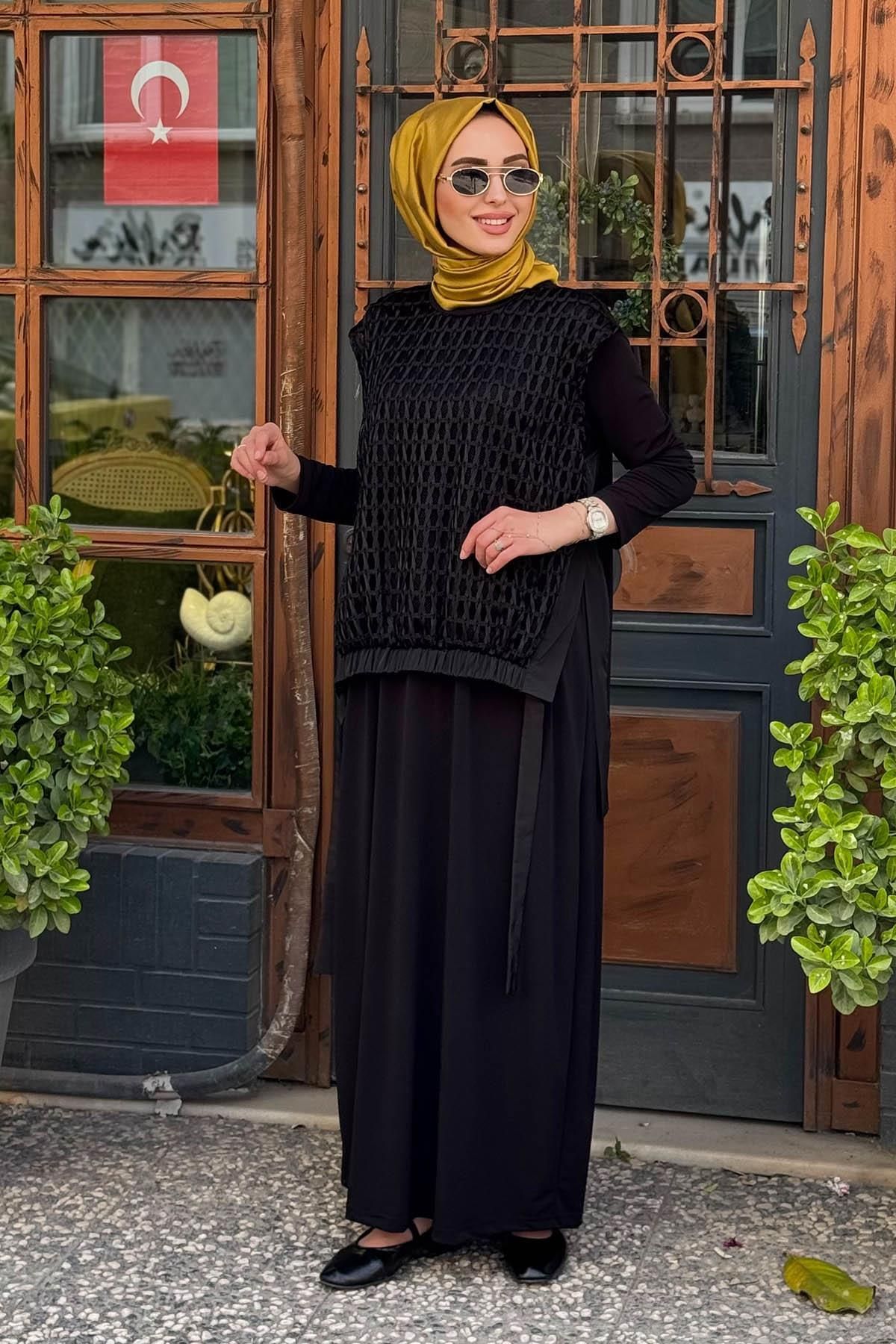 Nurcan Çetin Takım 25486 Siyah
