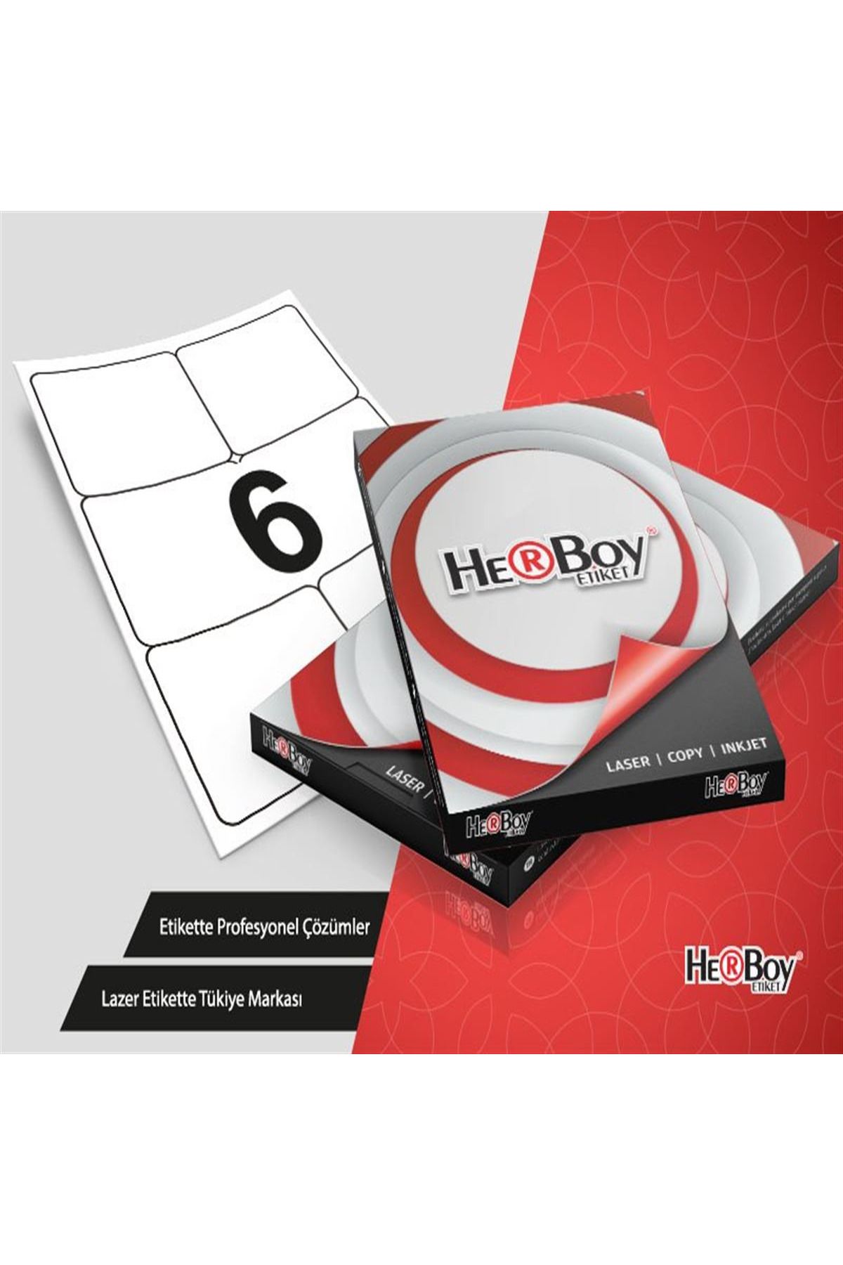Herboy BİLGİSAYAR ETİKETİ LASER 99.1x93.1 HB-1006