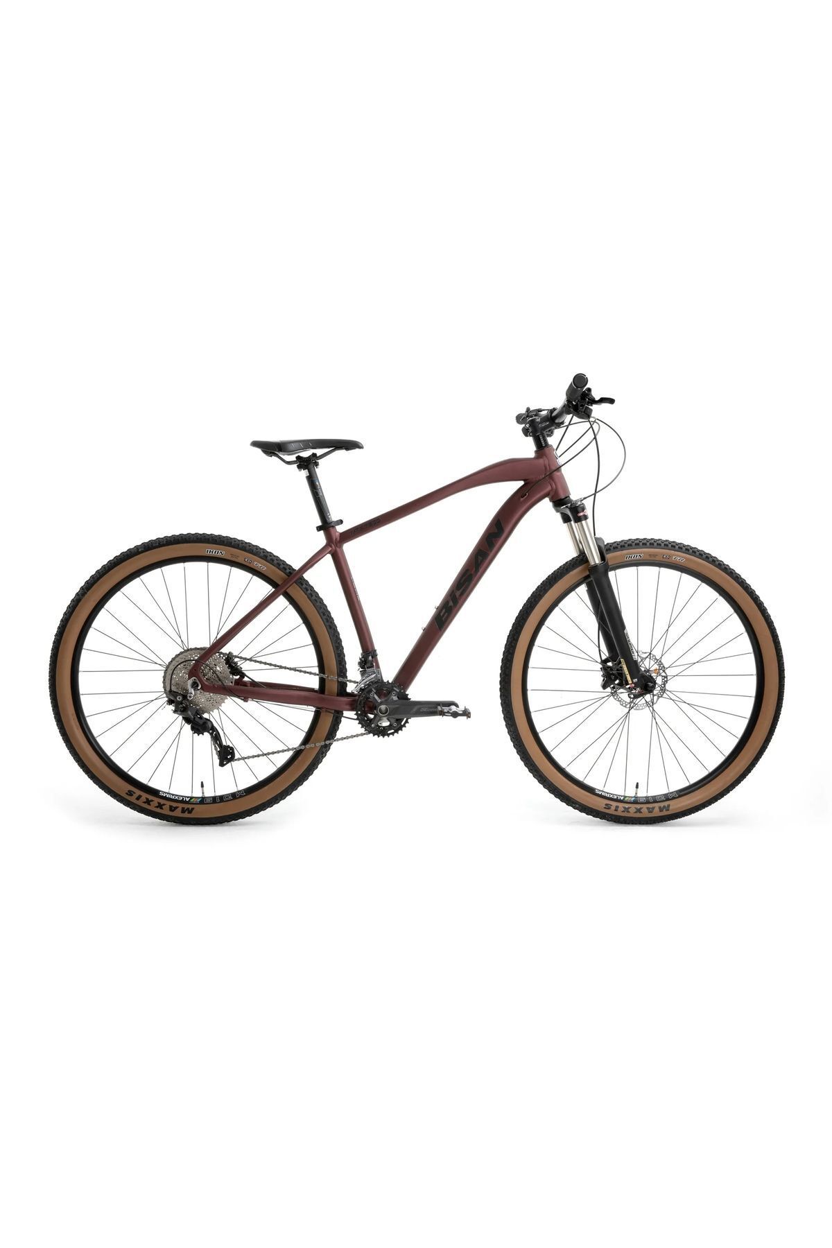 SerenityHaven Mtx 7600 27.5 Jant 48K Dağ Bisikleti Hd Mat Koyu Bordo Siyah