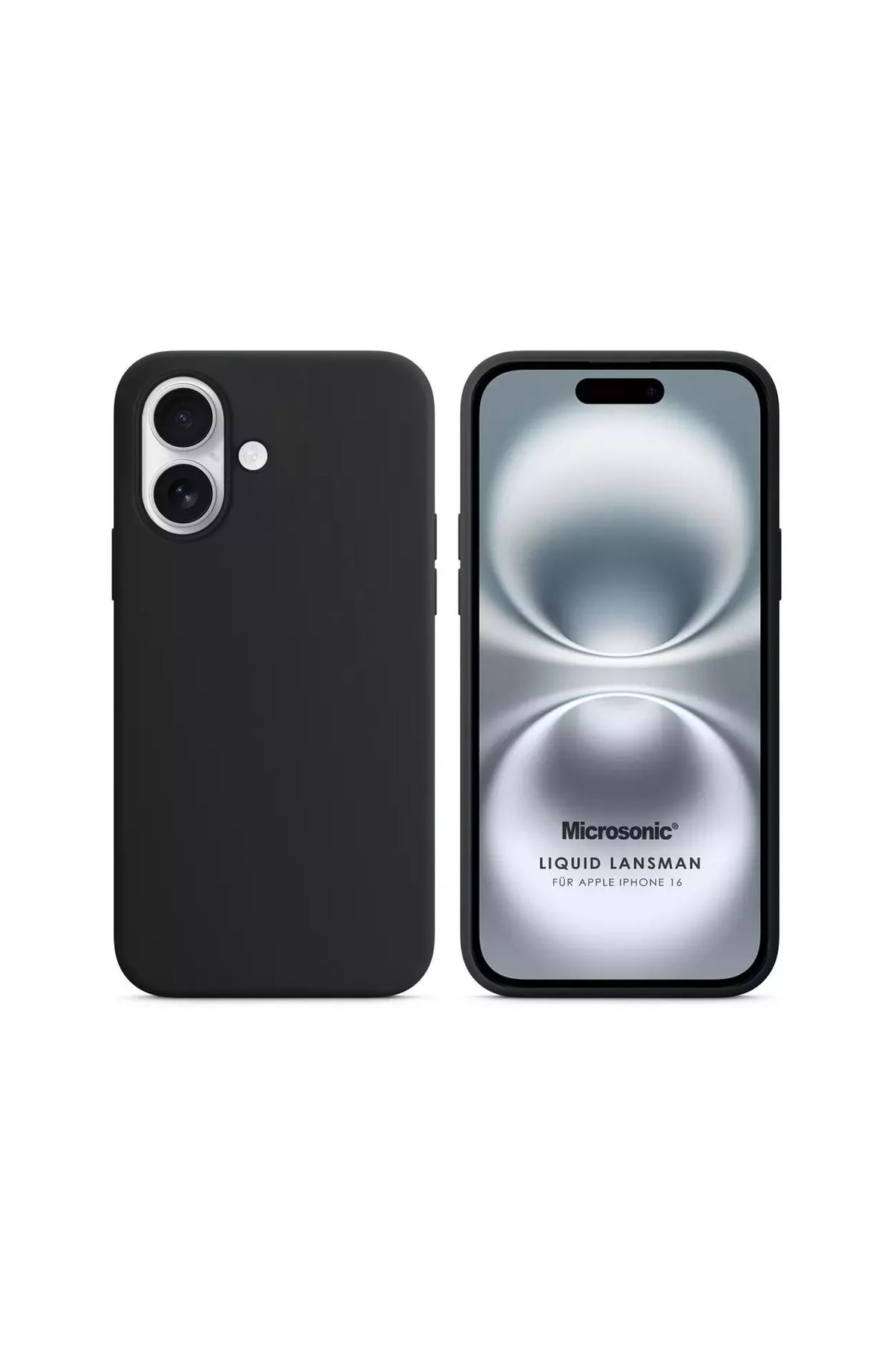 İPAX Iphone 16 Naturel Titanyum Renk Lansman Kılıf İphone Telefon Kılıfı Silikon Telefon Kılıfı