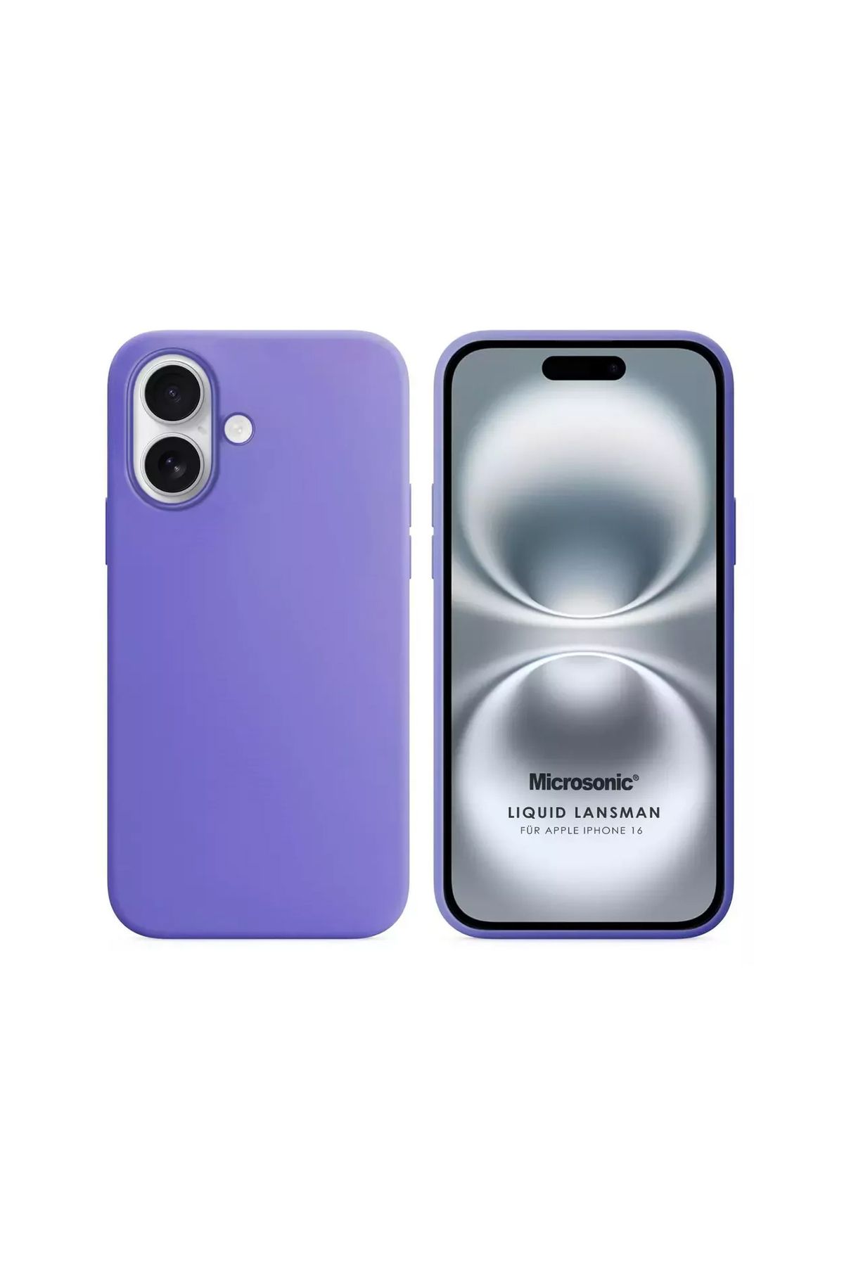 İPAX Iphone 16 Naturel Titanyum Renk Lansman Kılıf İphone Telefon Kılıfı Silikon Telefon Kılıfı