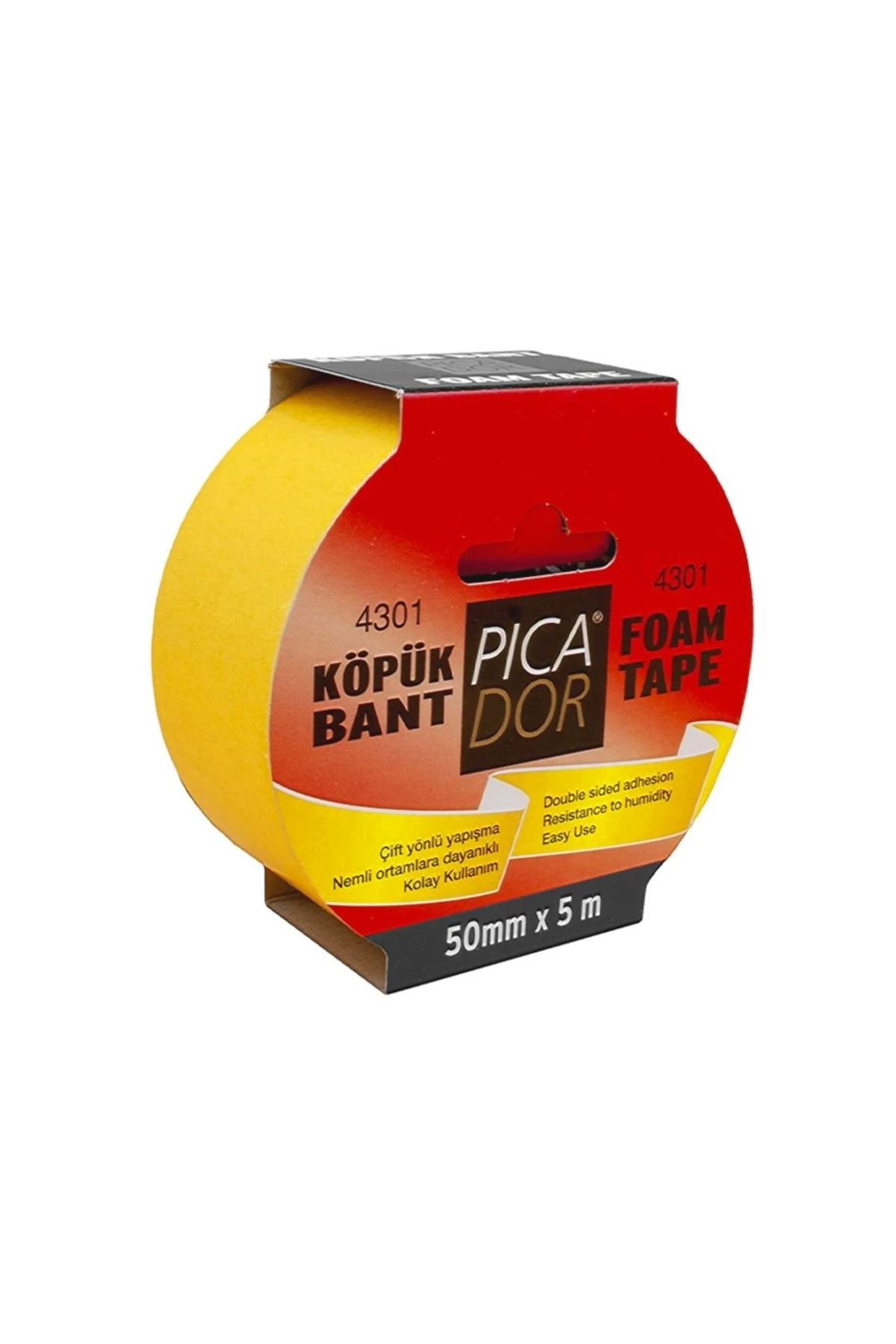 Picador ÇİFT TARAFLI KÖPÜK BANT 50x5 KO 005 4301