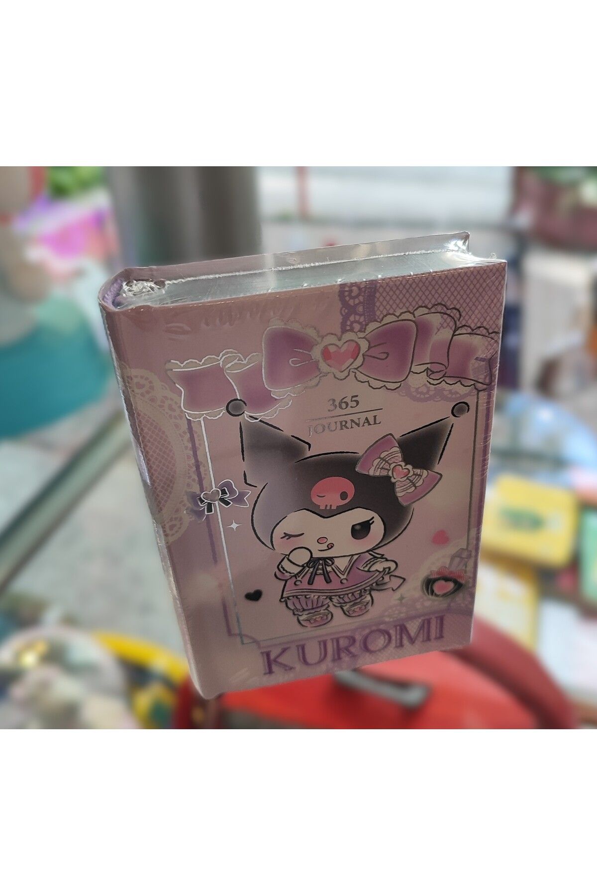 ada çanta kırtasiye Kuromi figürlü 365 journal günlük çok amaçlı defter küçük boy 368 sayfa (10cm*7cm)