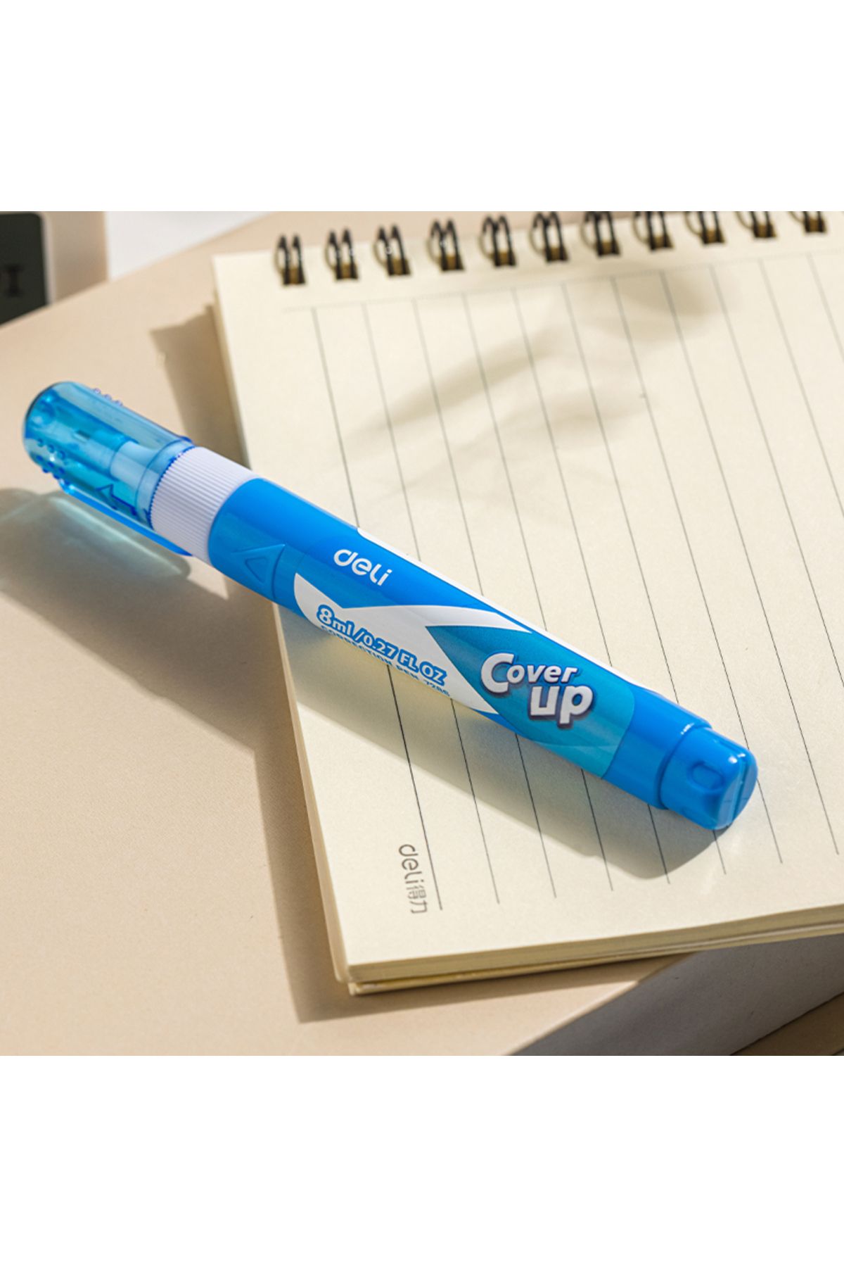 Deli-EH402-MT 8 mL Precision Correction Pen – ideal for flawless edits & clean paperwork 7