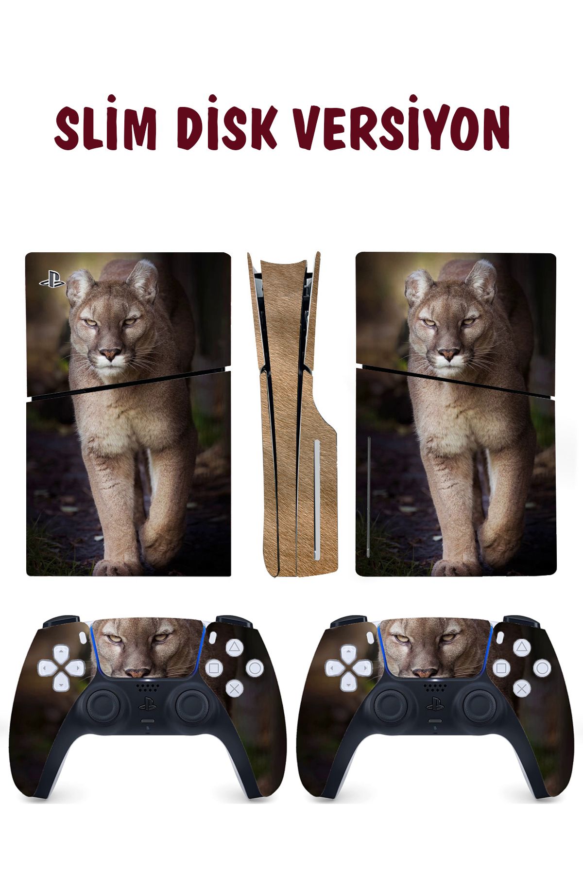 KT Decor Puma Playstation 5 Full Sticker Kaplama Seti