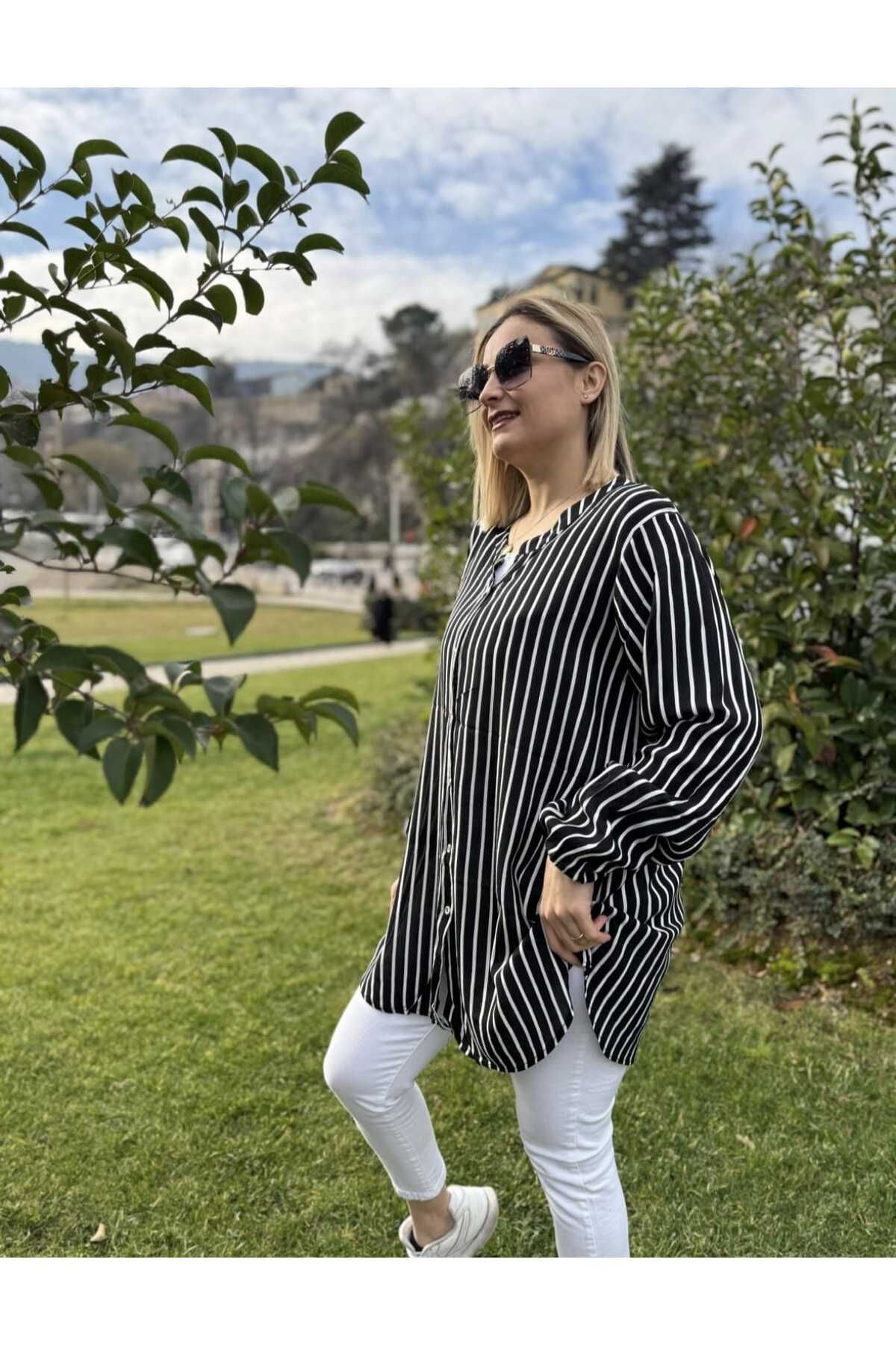 KTY TR KADIN GÖMLEK HAKİM YAKA