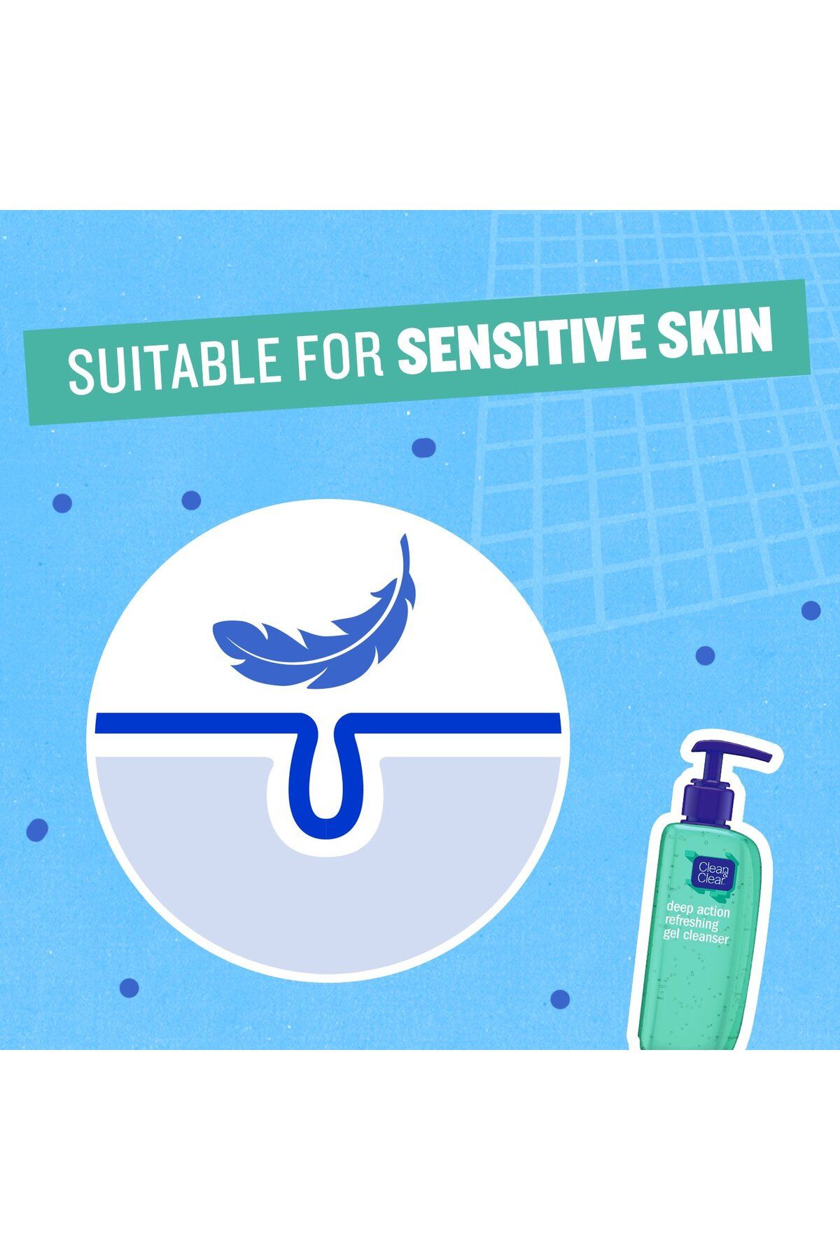 Clean & Clear-Gel Cleanser Deep Action Refreshing 150 ml 5