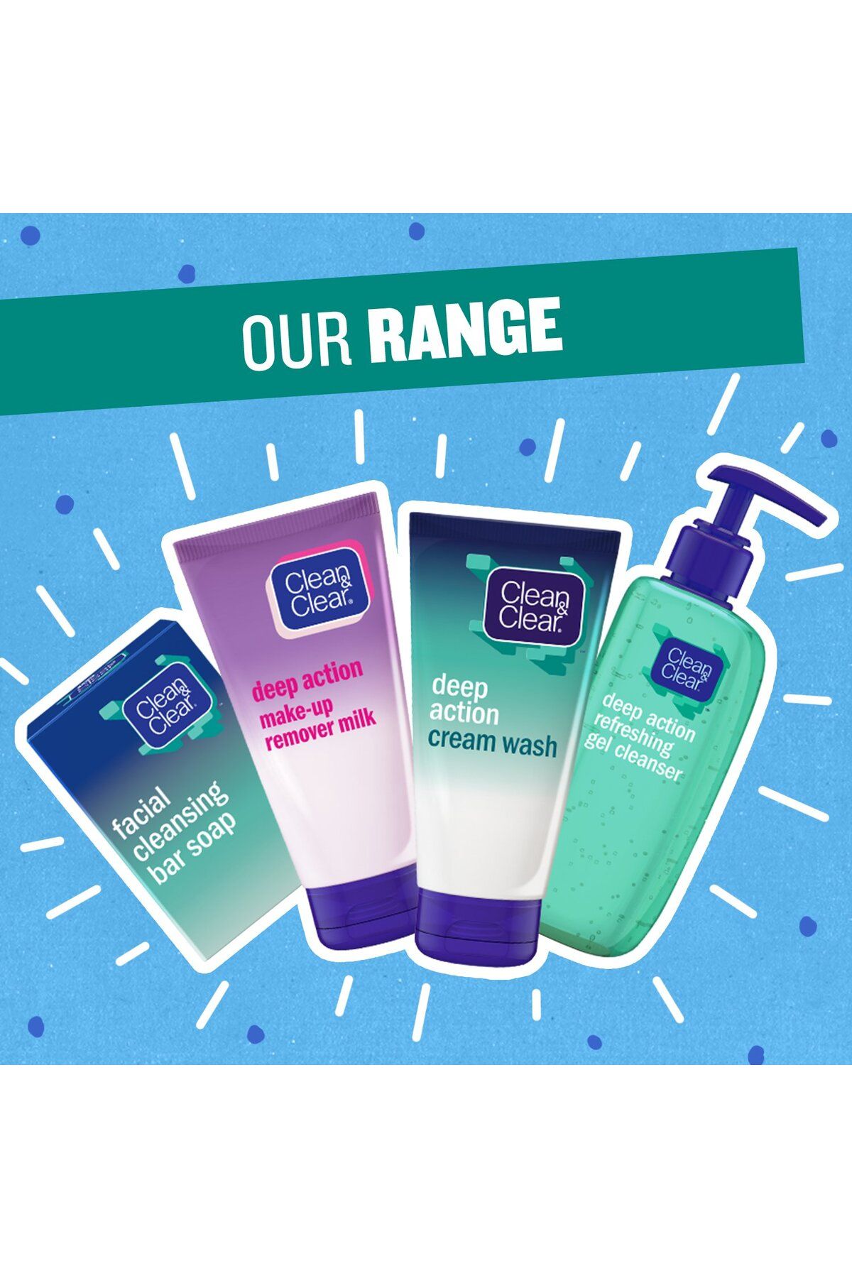 Clean & Clear-Gel Cleanser Deep Action Refreshing 150 ml 6