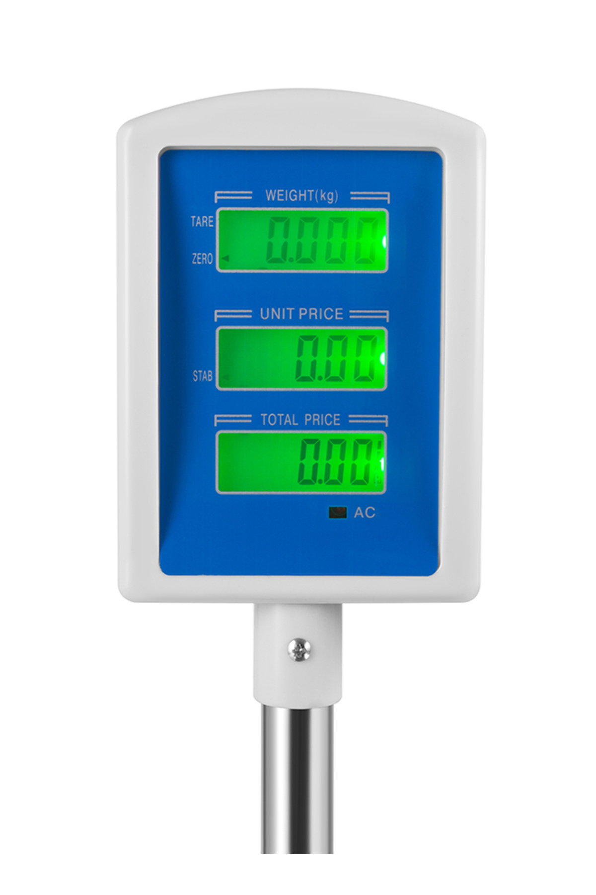 Lawazim-Digital Electronic Weighing Scale - 40kg/2g, LCD Price Computing, Memory Slots & BS Plug 5