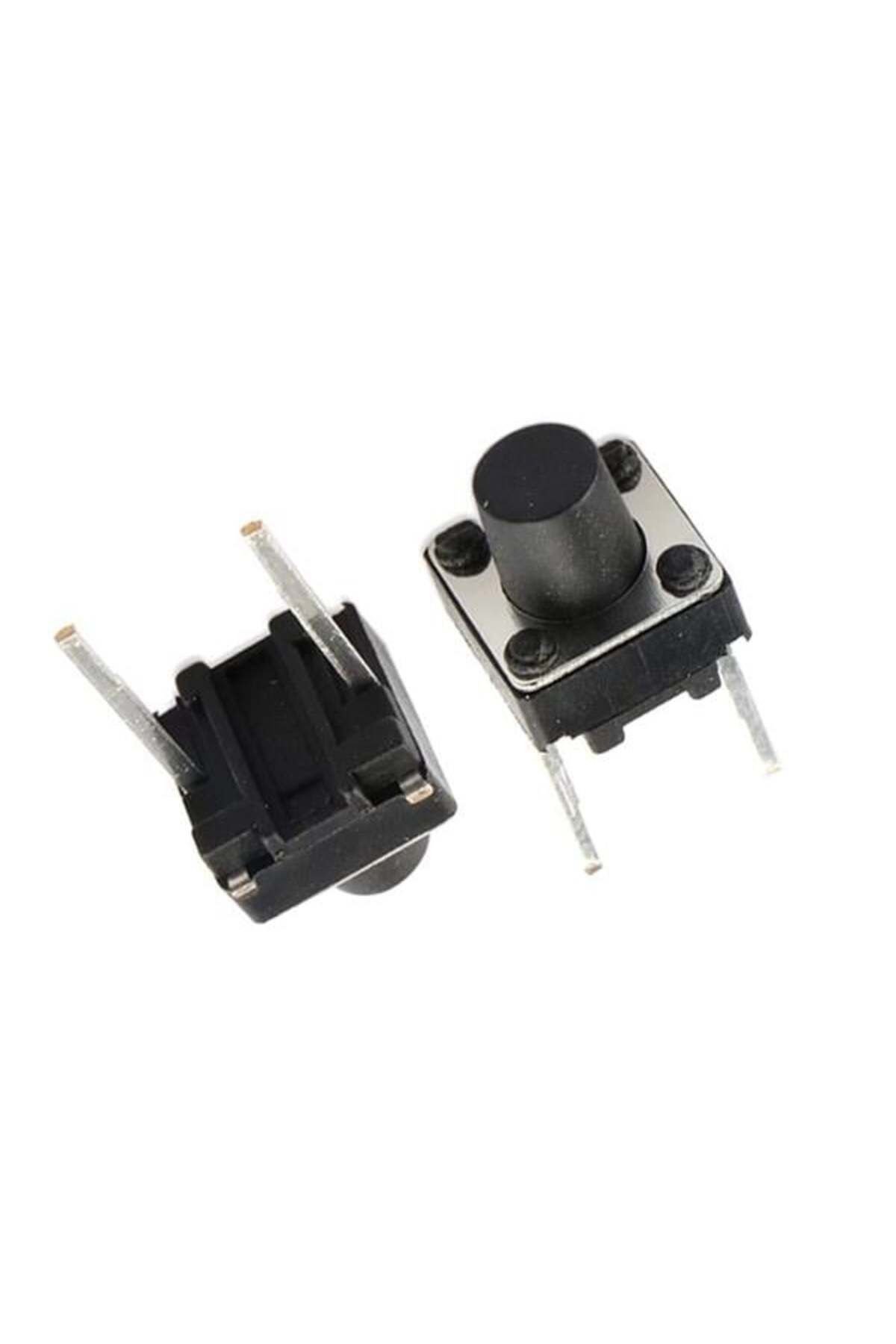 YİĞİTAUTOCLASS Powermaster Tact Switch Şaseli 6X6x3.5 Mm 2 Bacak IC-200A C9 Buton