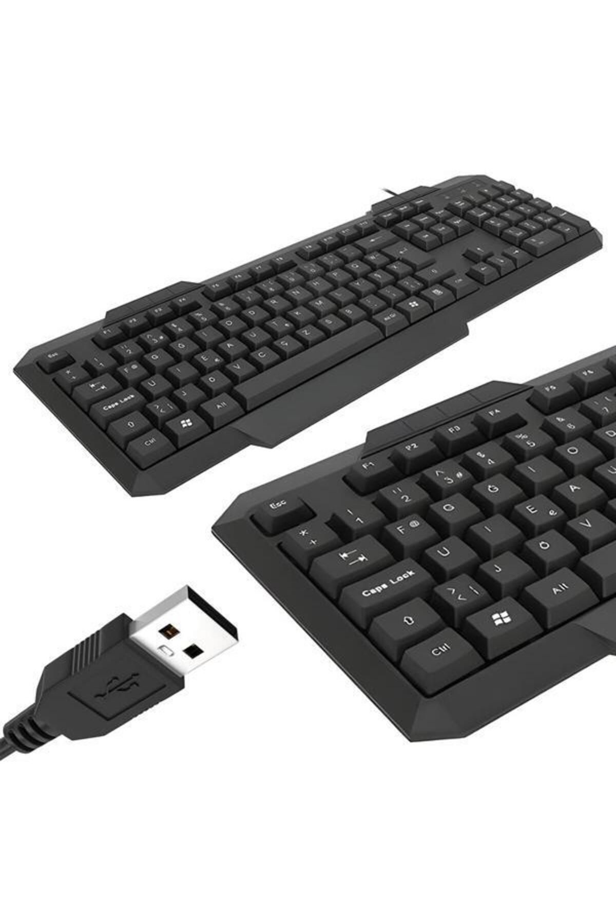 Modafiks Frisby FK-4812FU F-Türkçe Standart USB Kablolu Klavye