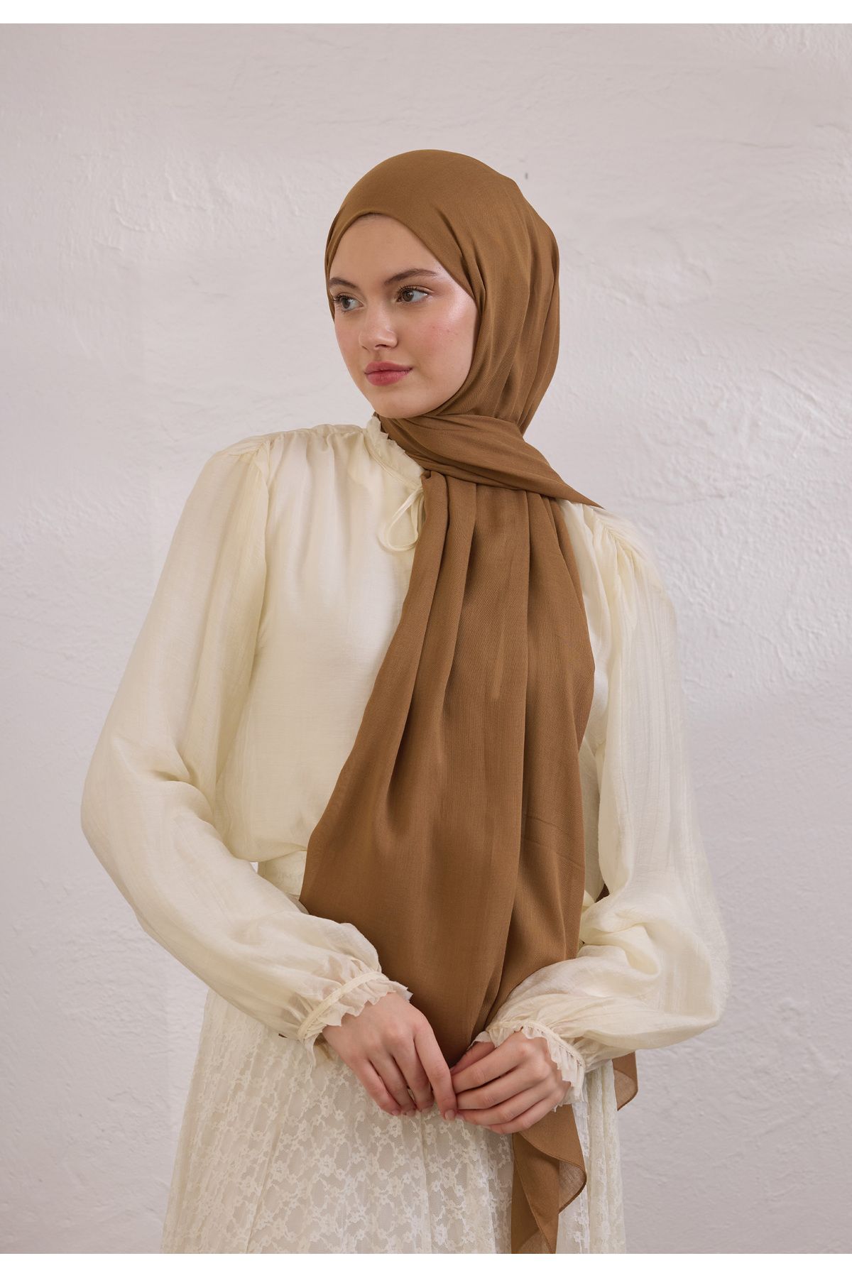 Fresh SOFT VİSKON ŞAL SÜTLÜ KAHVE