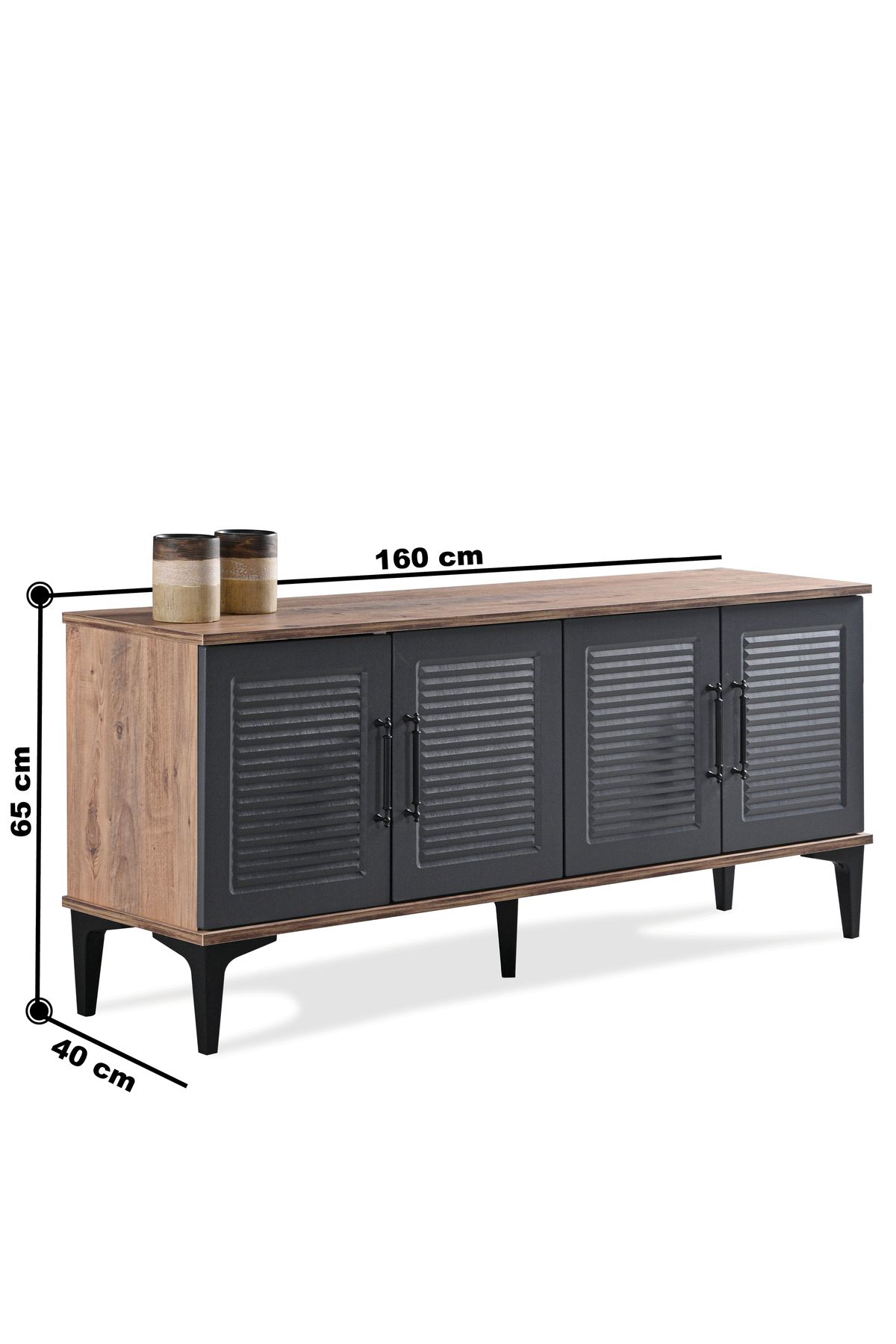 Ayaz PANJUR KAPAK TV SEHPASI TV ÜNİTESİ 160 CM MDF KAPAK
