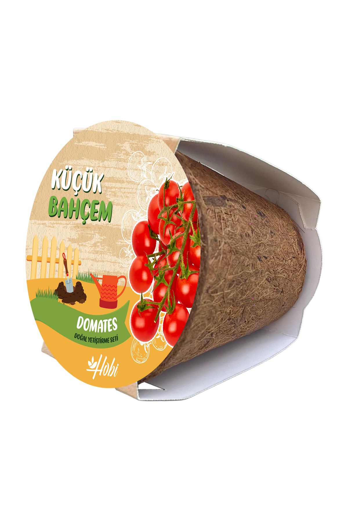 Genta Küçük Bahçem Çeri Domates Yetiştirme Seti