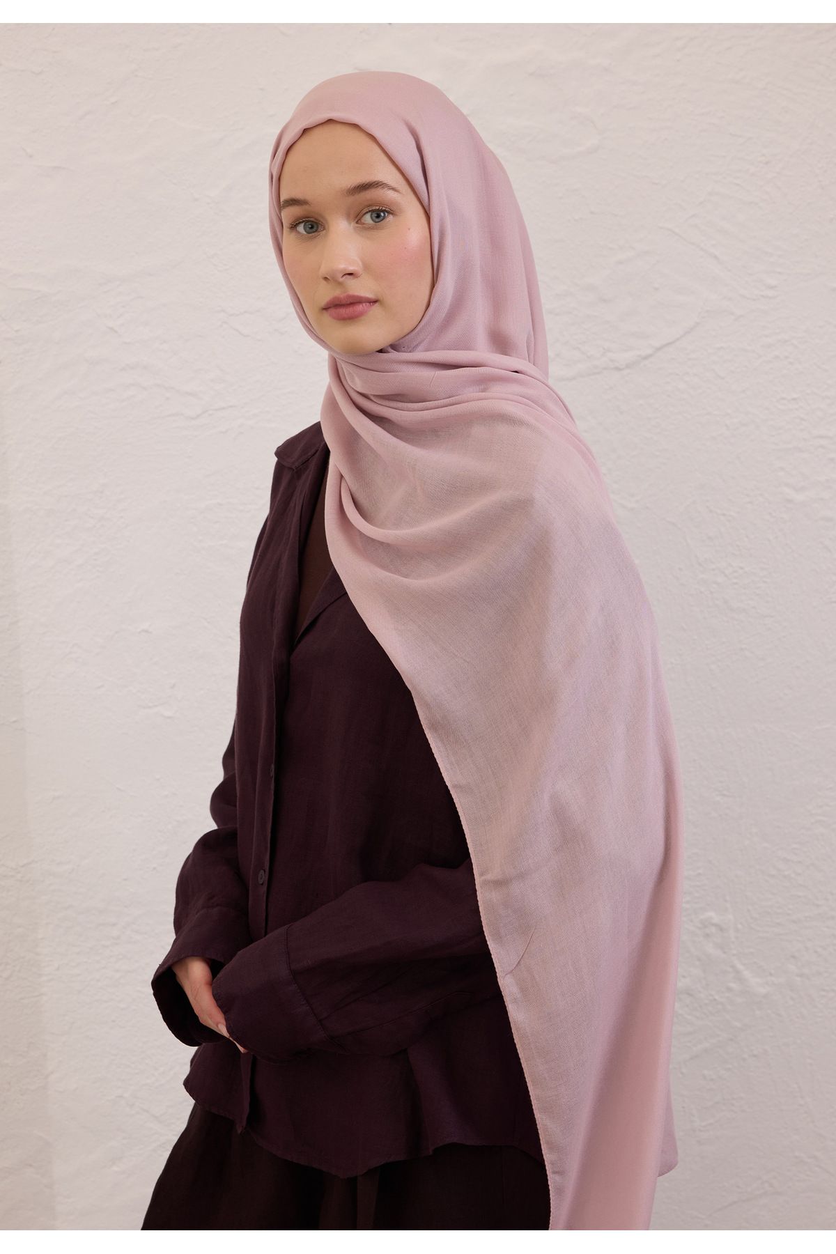 Fresh SOFT VİSKON ŞAL MENEKŞE
