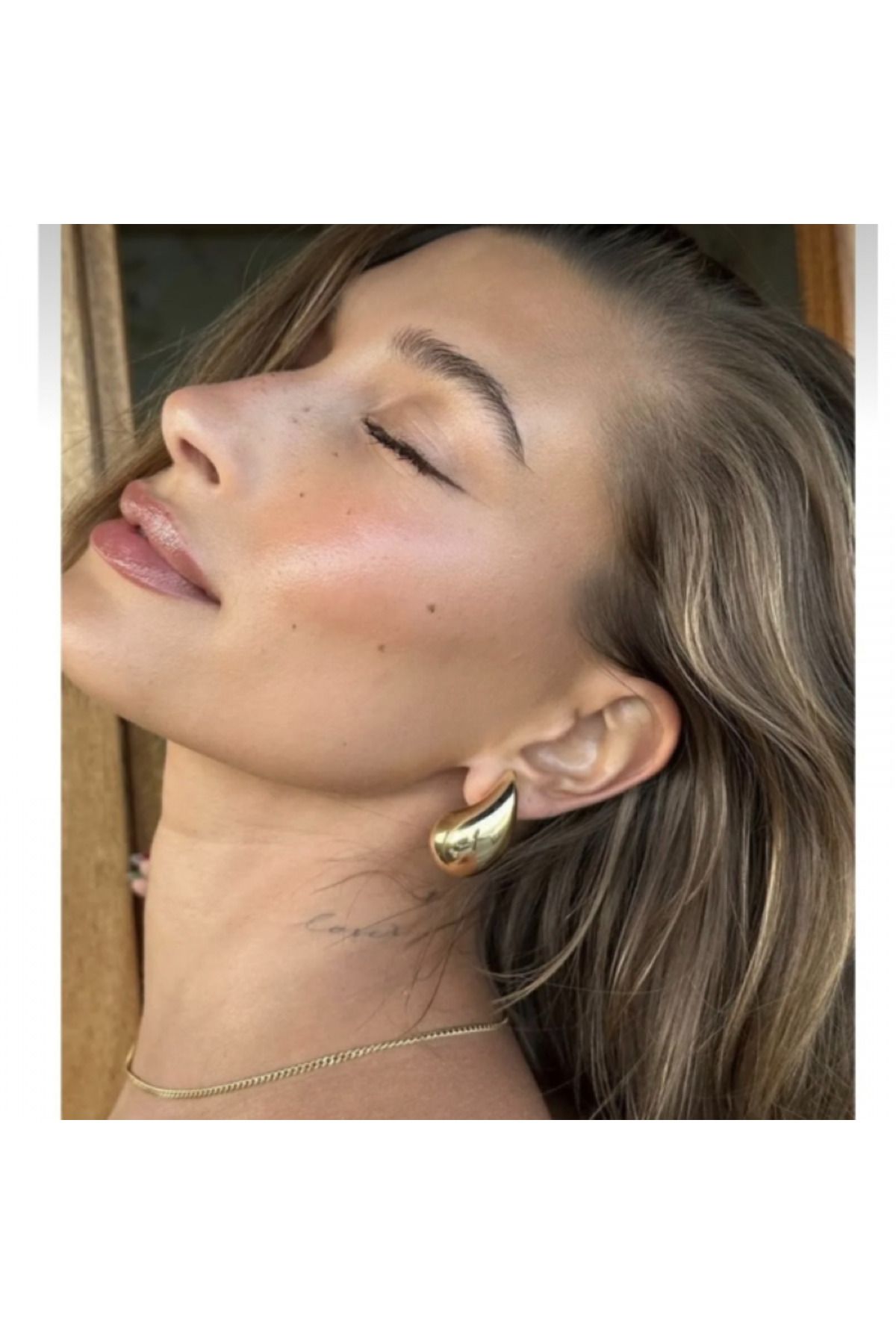 Prestij Jewelry Gözyaşı Damla Küpe Çelik Kararmaz