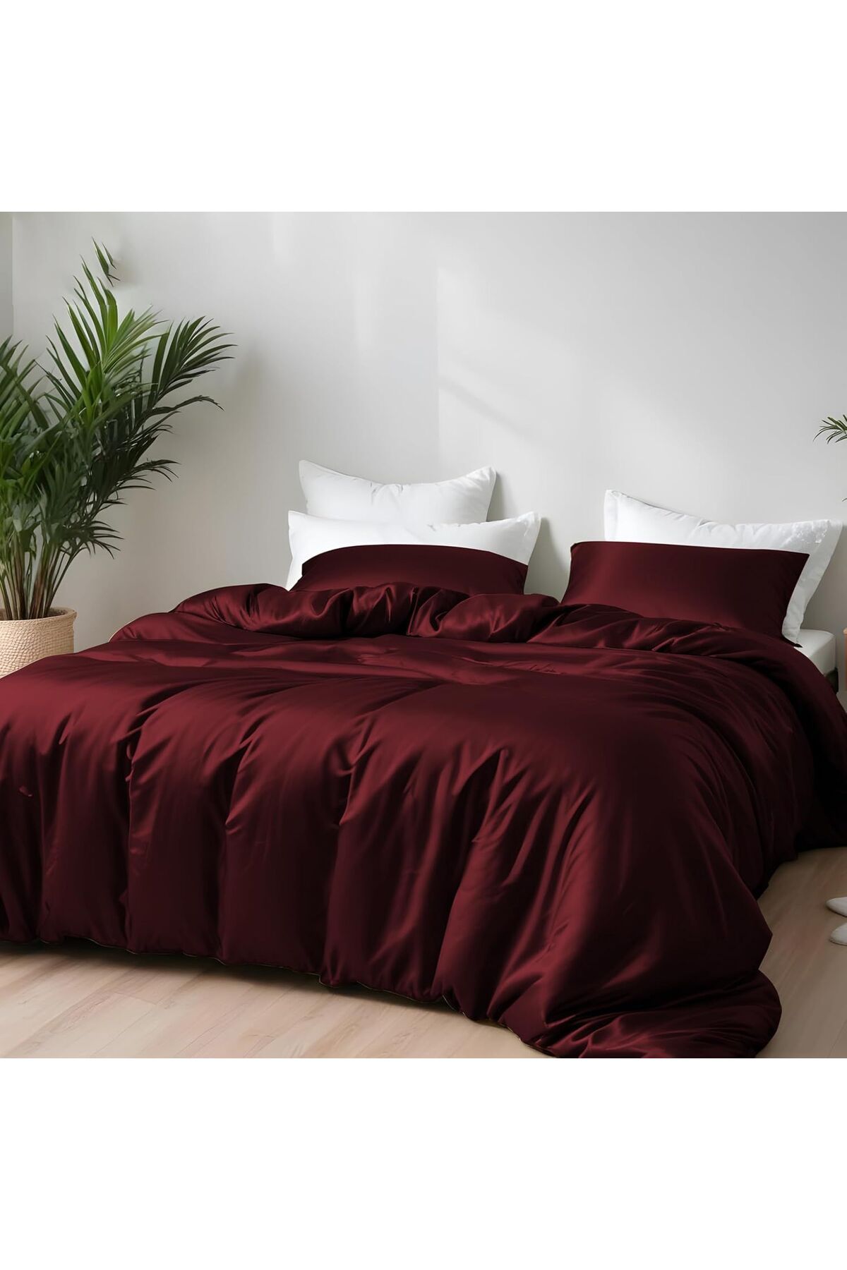 LINENWALAS %100 Organik Bambu Yorgan Yastık Kılıfı
