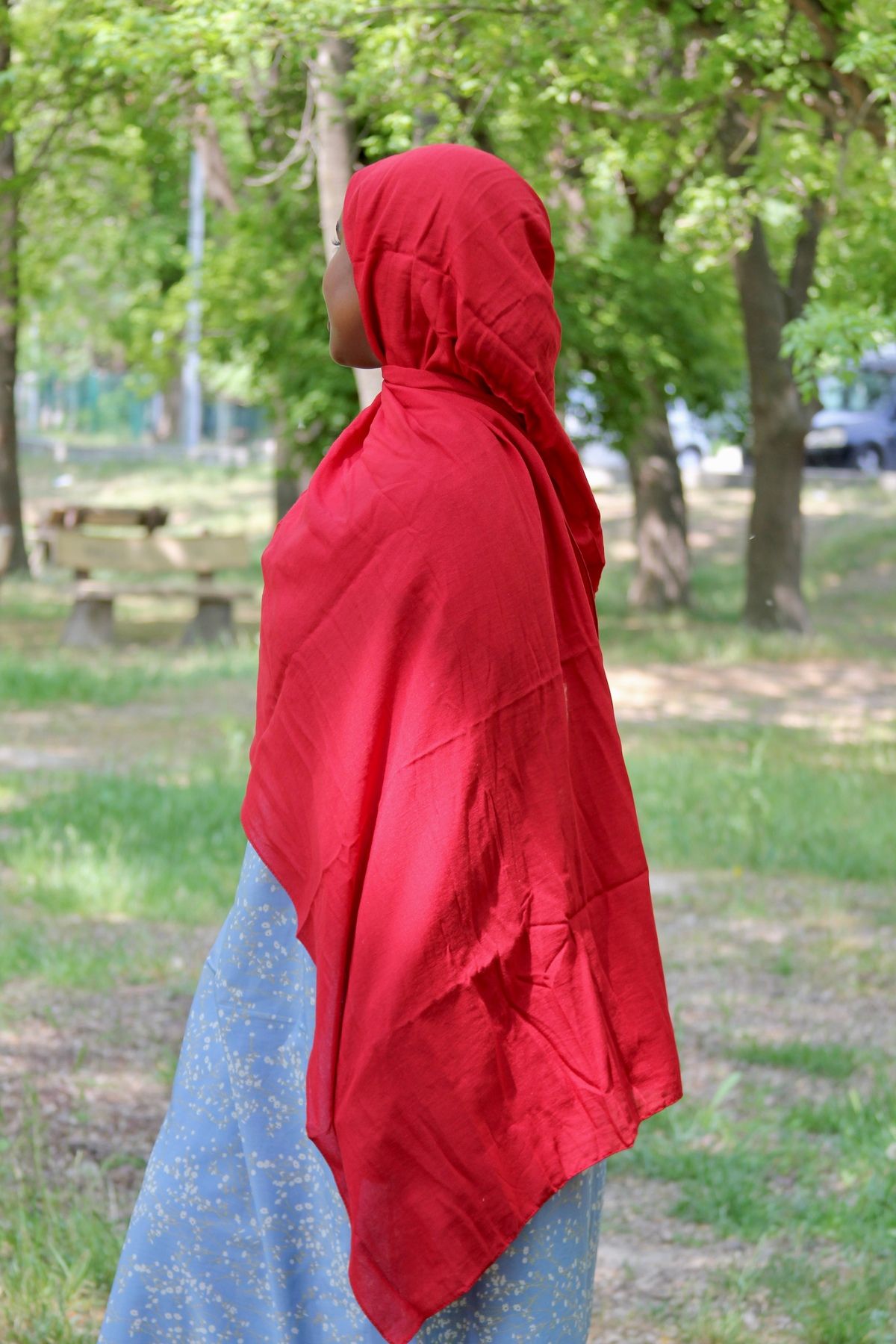 SARA SCARFS KRAŞ PAMUK ŞAL