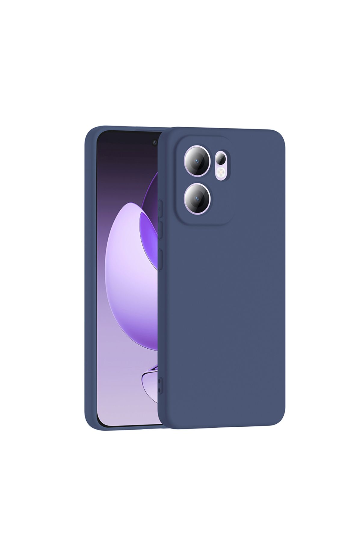 Teleplus Oppo Reno 13F 5G Kılıf İçi Kadife Mara Lansman Silikon