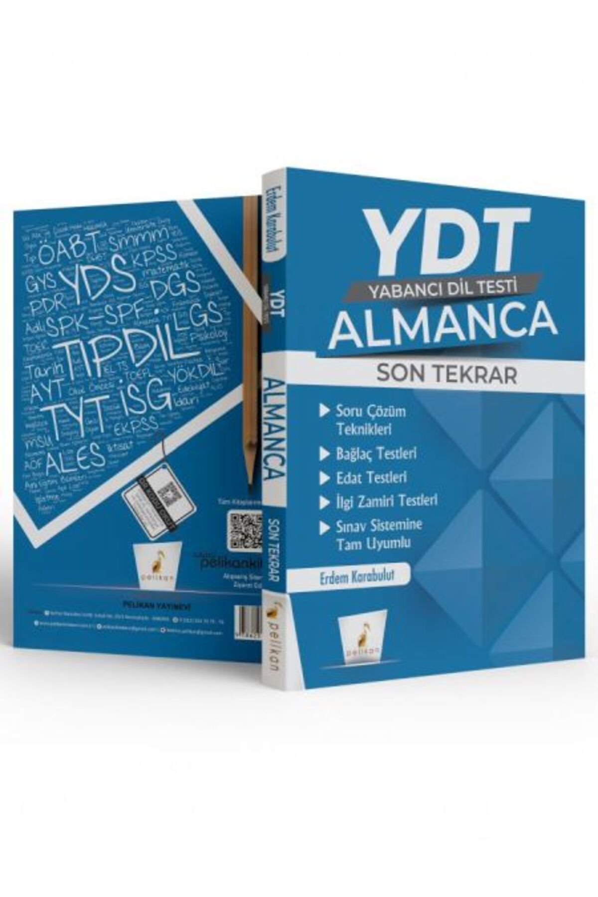 Destek Yayınları Pelikan Yayınları YDT Almanca Son Tekrar