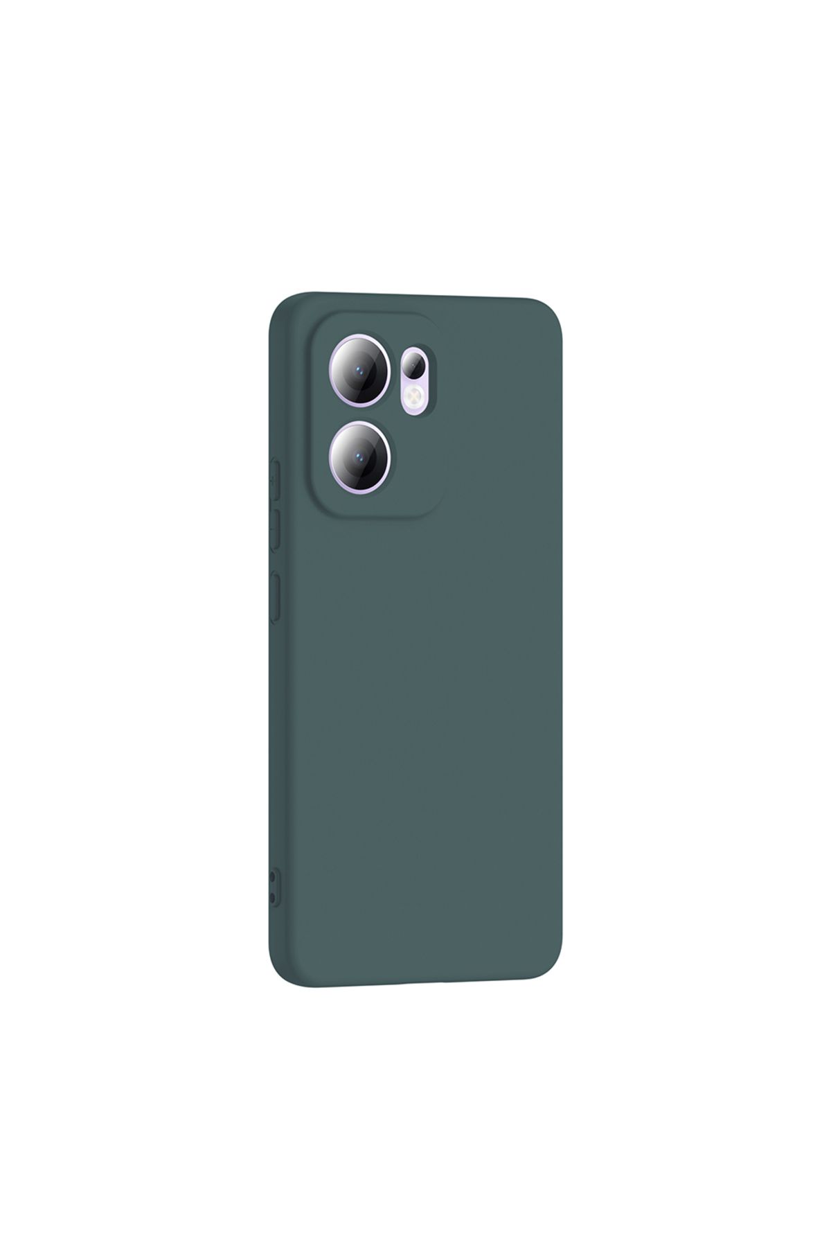Apsuwa Oppo Reno 13F uyumlu Kılıf Lansman İçi Kadife Silikon Yeşil