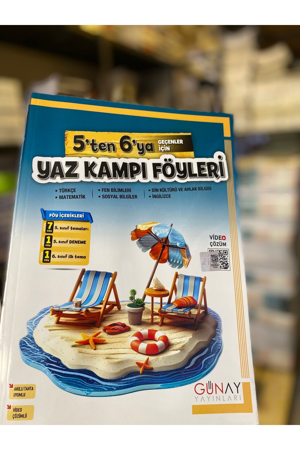 Yanıt Yayınları GÜNAY 5DEN 6YA YAZ TATİL KİTABI 2025