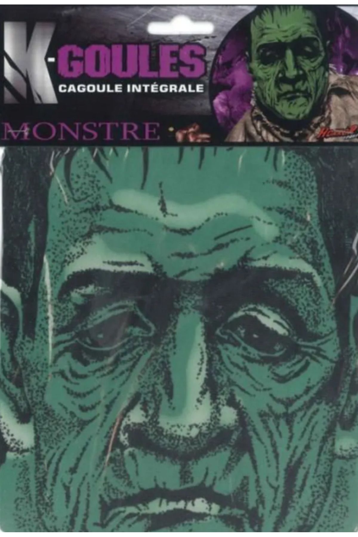 Yuba Avm Kafaya Tam Geçmeli Bez Frankenstein Maskesi - Streç Korku Maskesi - 3D Baskılı Maske Model 5