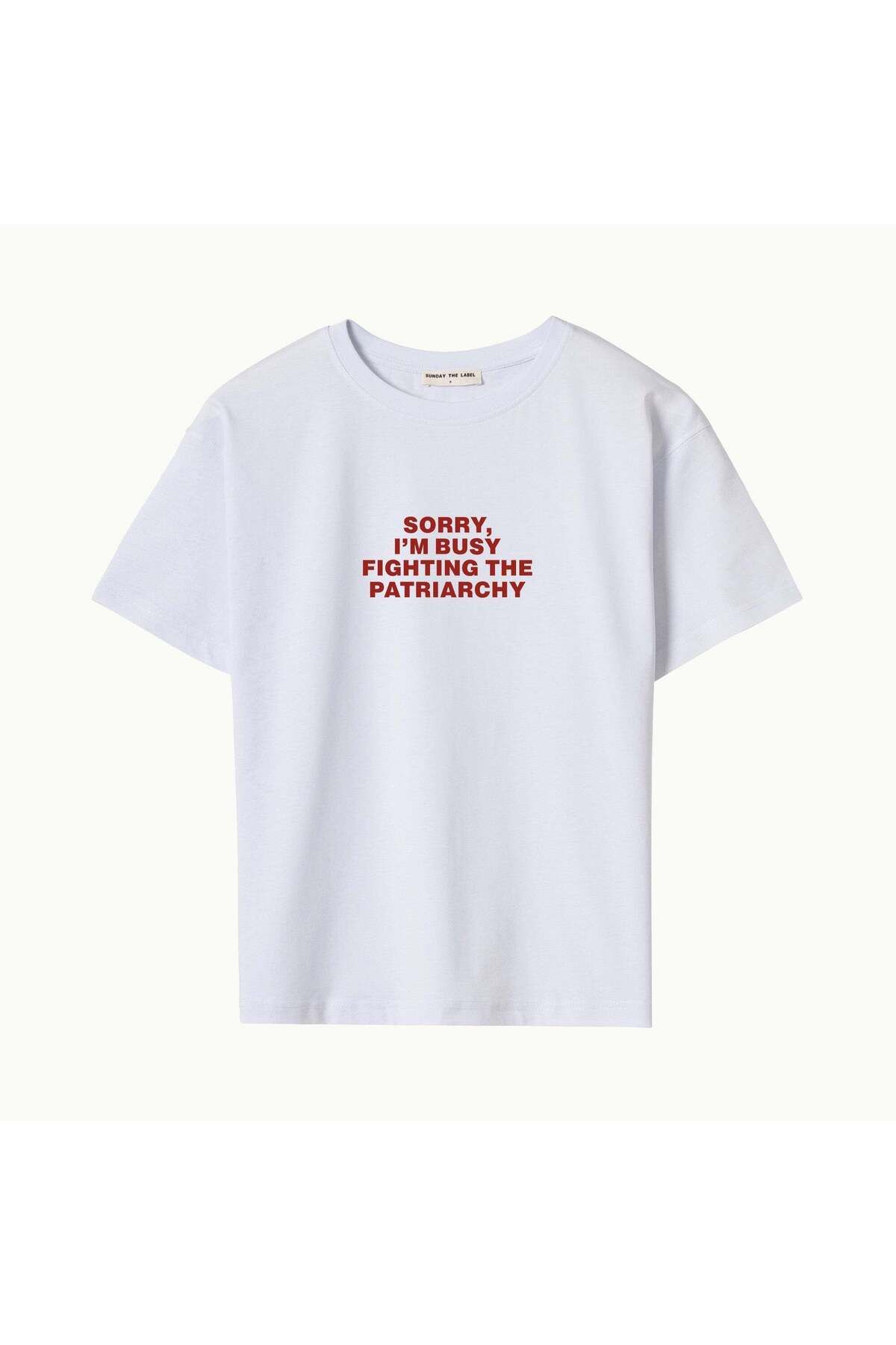SUNDAY THE LABEL FIGHTING THE PATRIARCHY - OVERSIZE TSHIRT