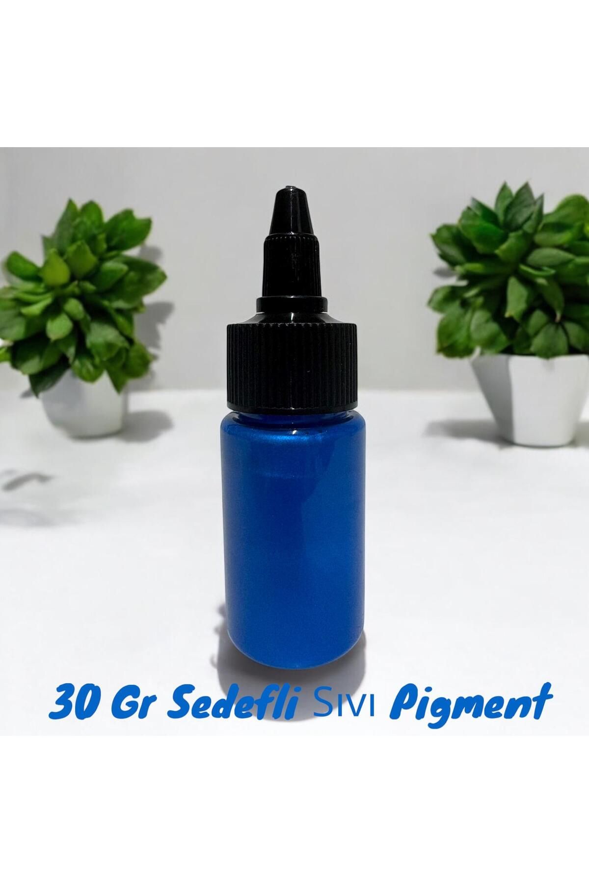 stonechem Epoksi Bazlı MAVİ Parlak sıvı Sedefli Pigment 30 Gr Hobi,Sanat,ahşap,Magnet İçin