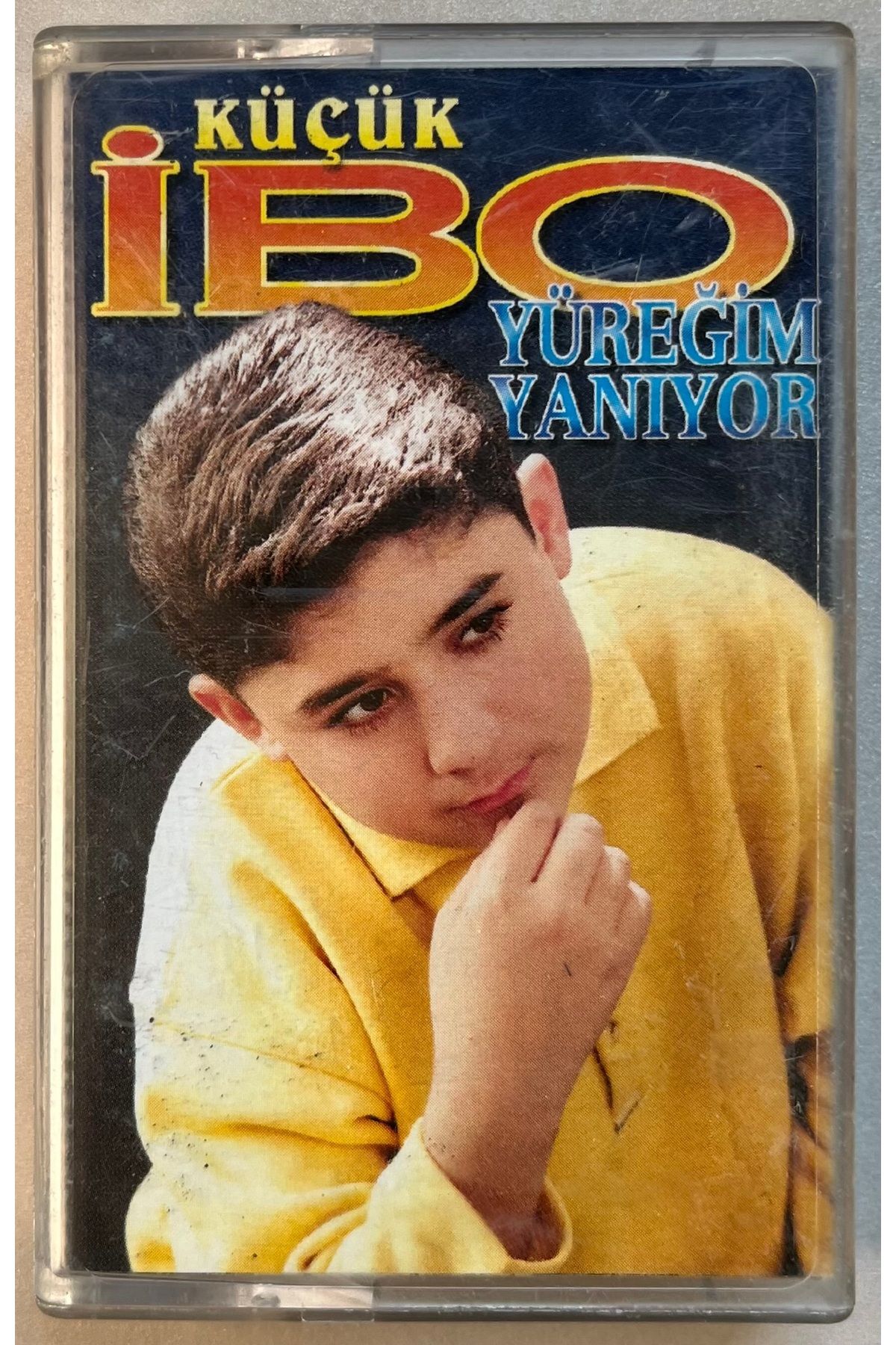 Plakevi İzmir Küçük İbo Yüreğim Yanıyor Kaset (Orjnal Dönem Baskı Kaset)