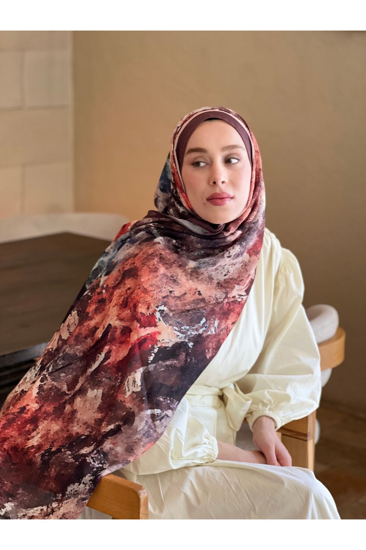 Modakaşmir Ezgir Desen Lina Şal