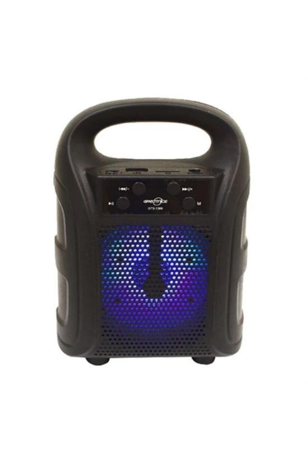 feifei Tutmalı Mini Hoparlör Işıklı Taşınabilir Bluetooth Wireless Radyolu Sd Kart Ve Usb Girişli Hoparlör