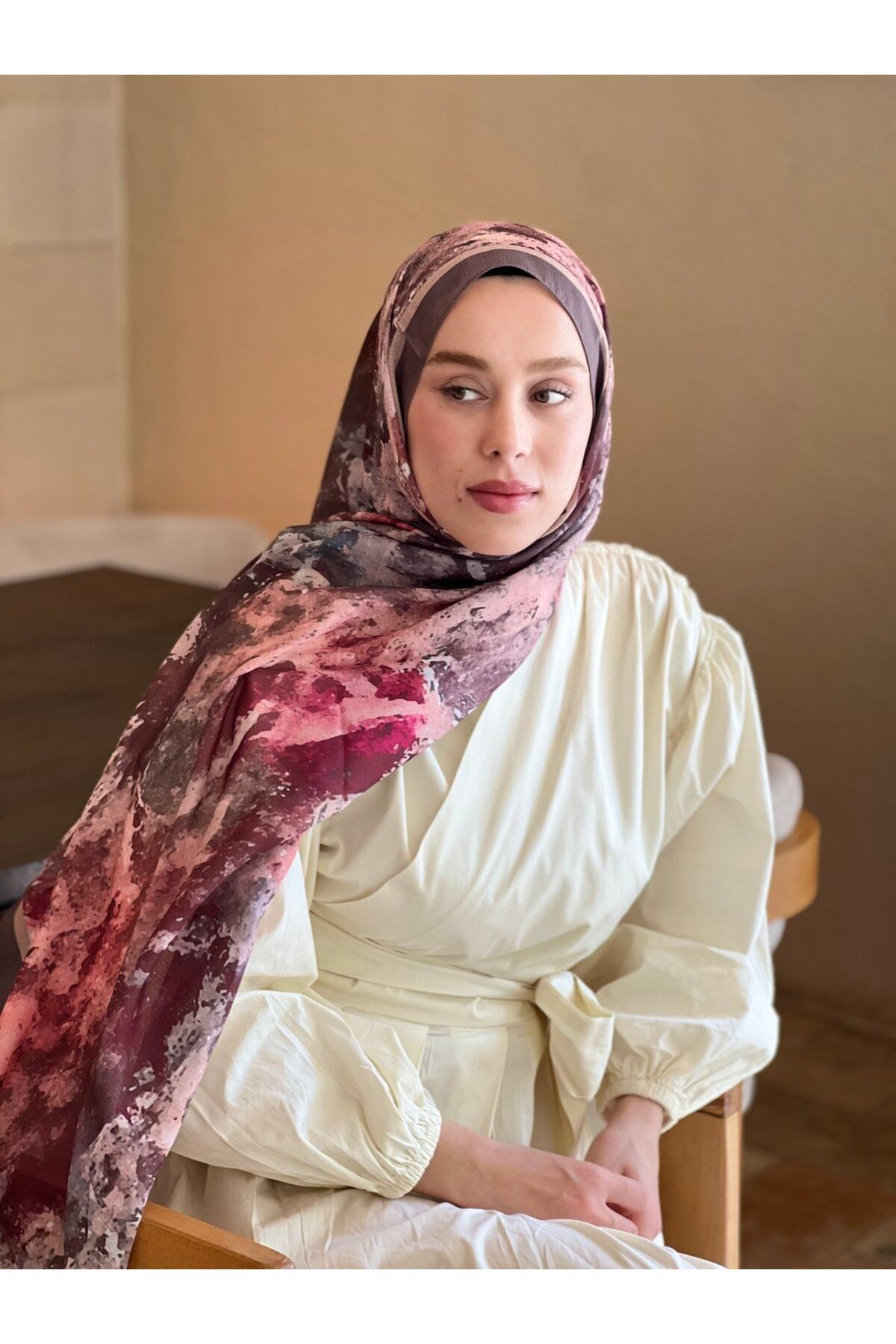 Modakaşmir Ezgir Desen Lina Şal