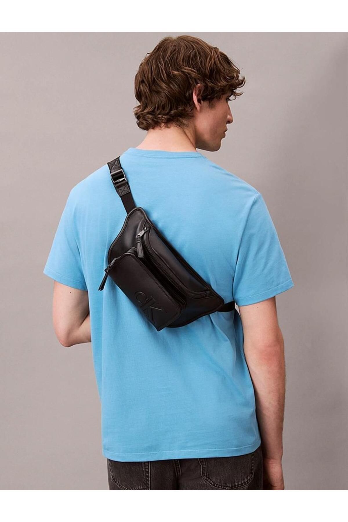 Calvin Klein SCULPTED IMPRESSION WAISTBAG 38 SİYAH-OS