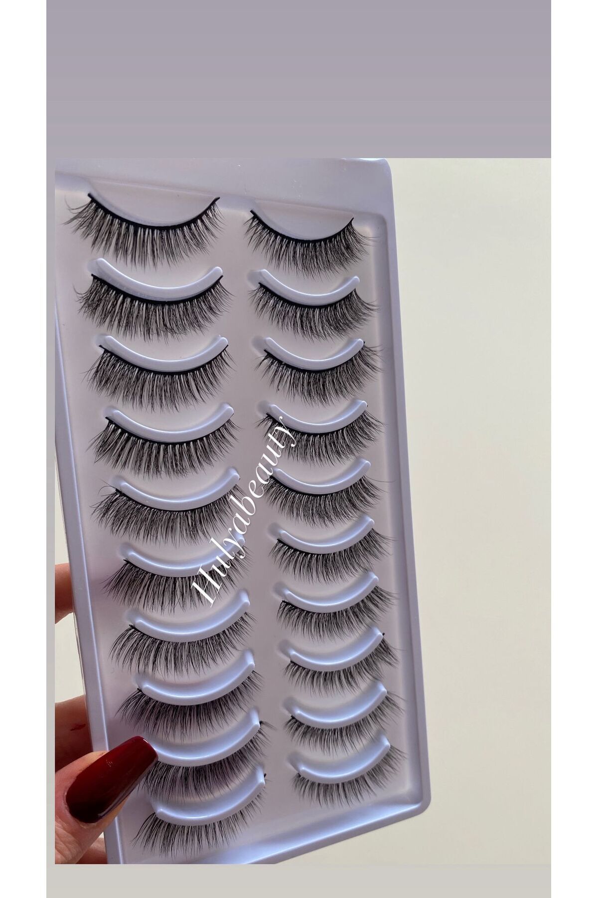 hulyabeauty TAKMA KİRPİK 10'LU SET